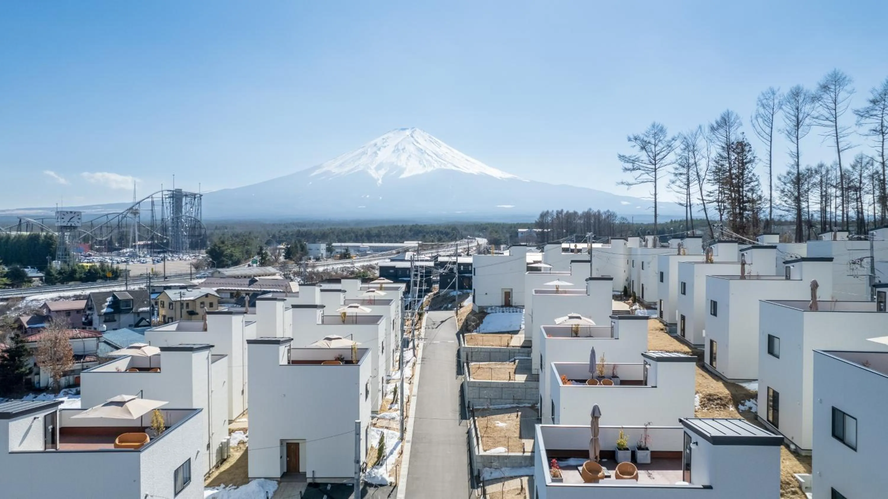 Mountain view in Fuji Gran Villa - TOKI -