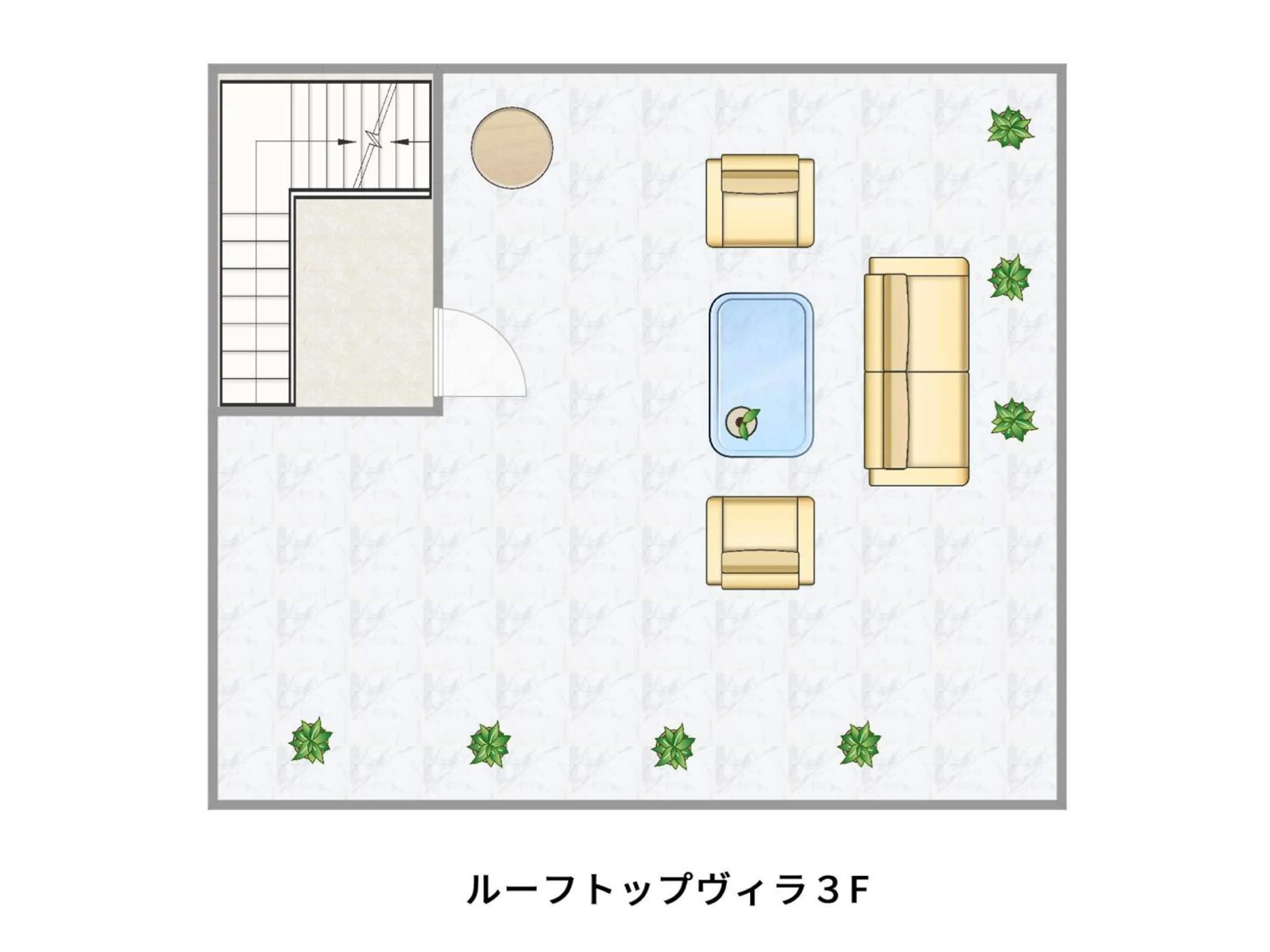 Rooftop Villa with Theater Room - Type A in Fuji Gran Villa - TOKI -