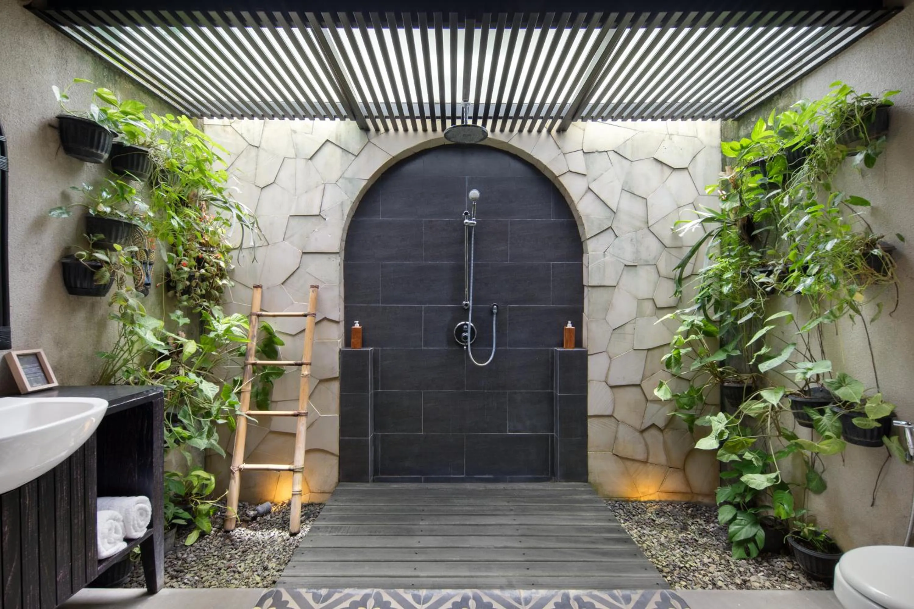 Shower in AmantraNa Canggu