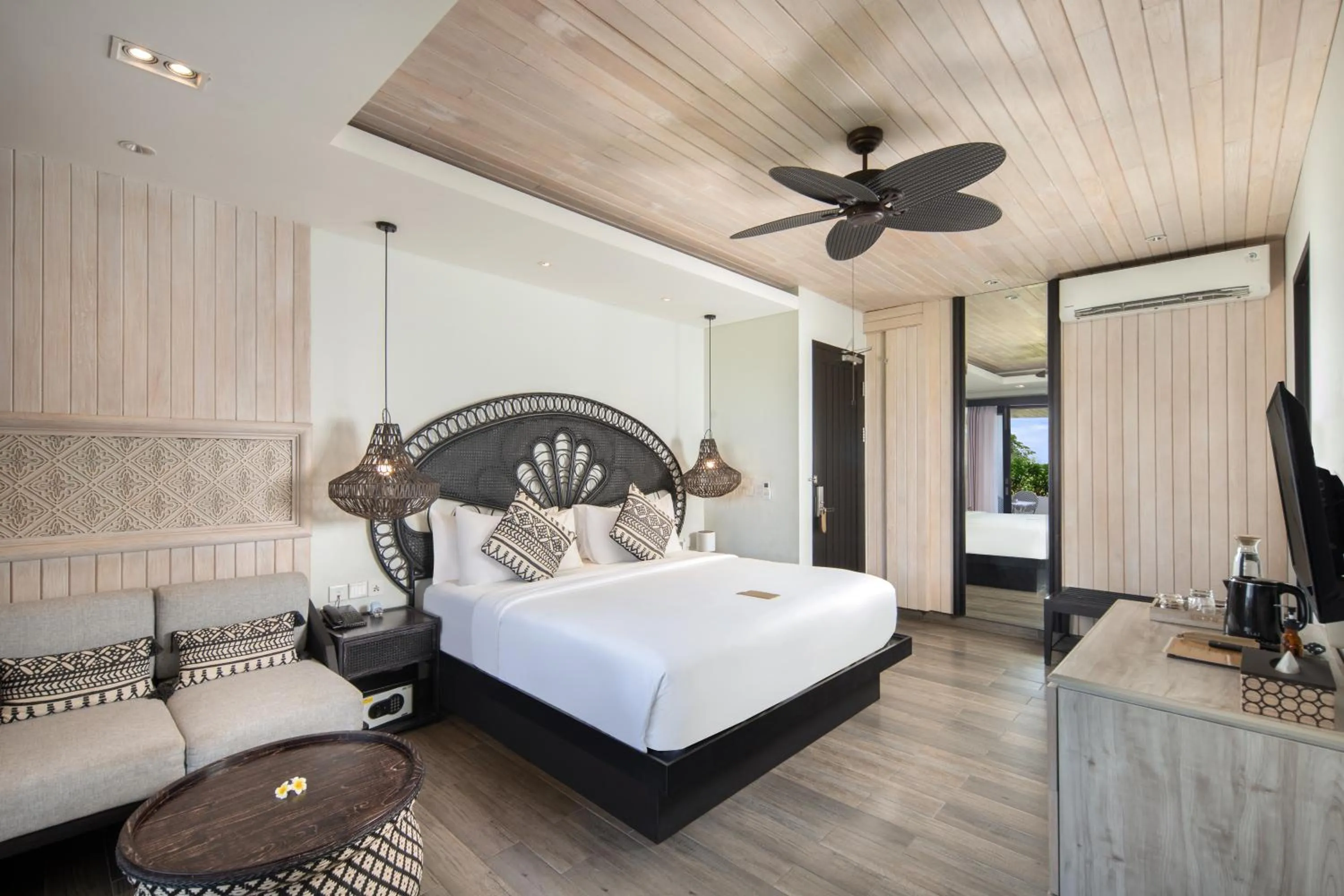 Bed in AmantraNa Canggu