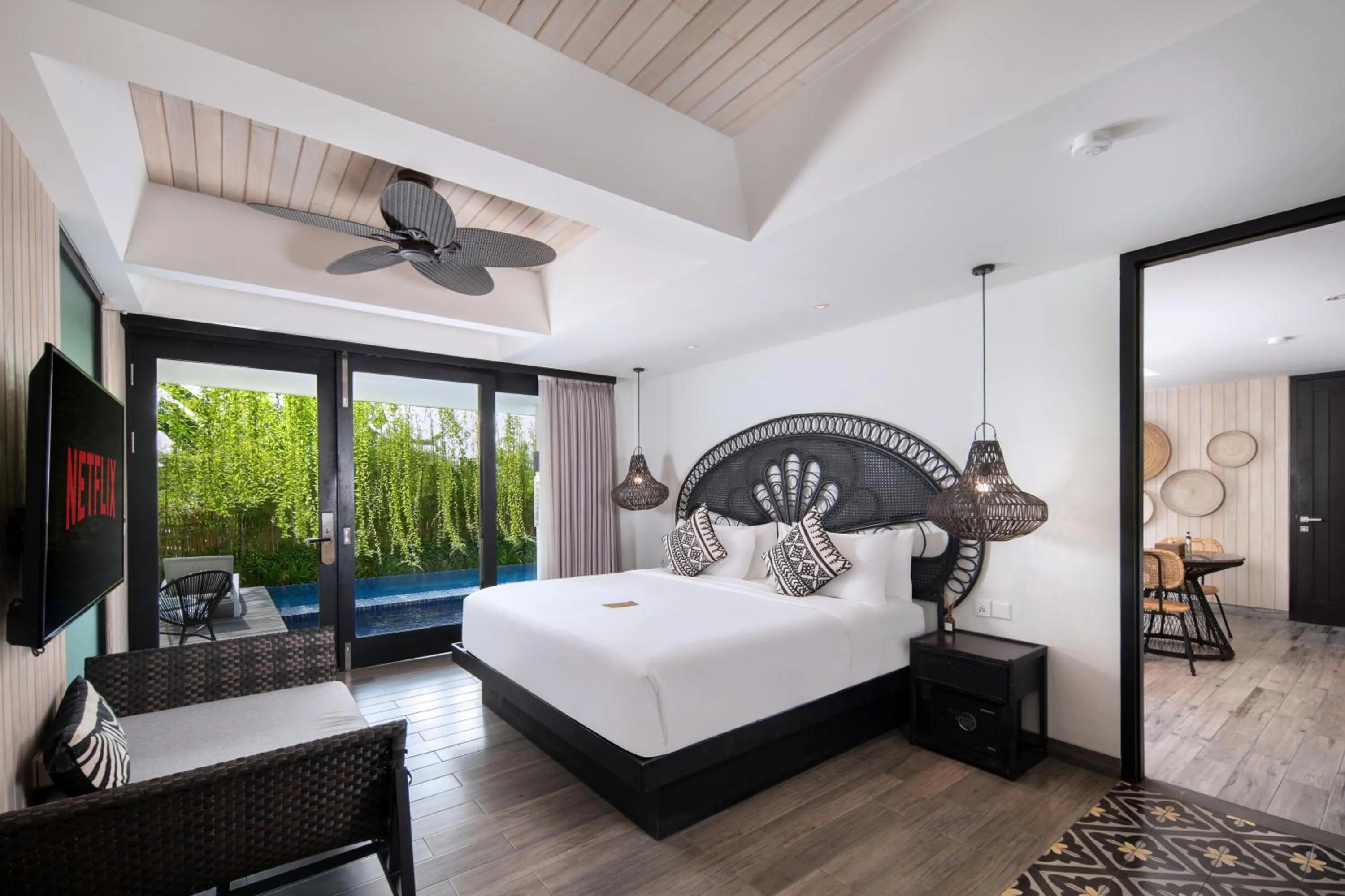 Bed in AmantraNa Canggu