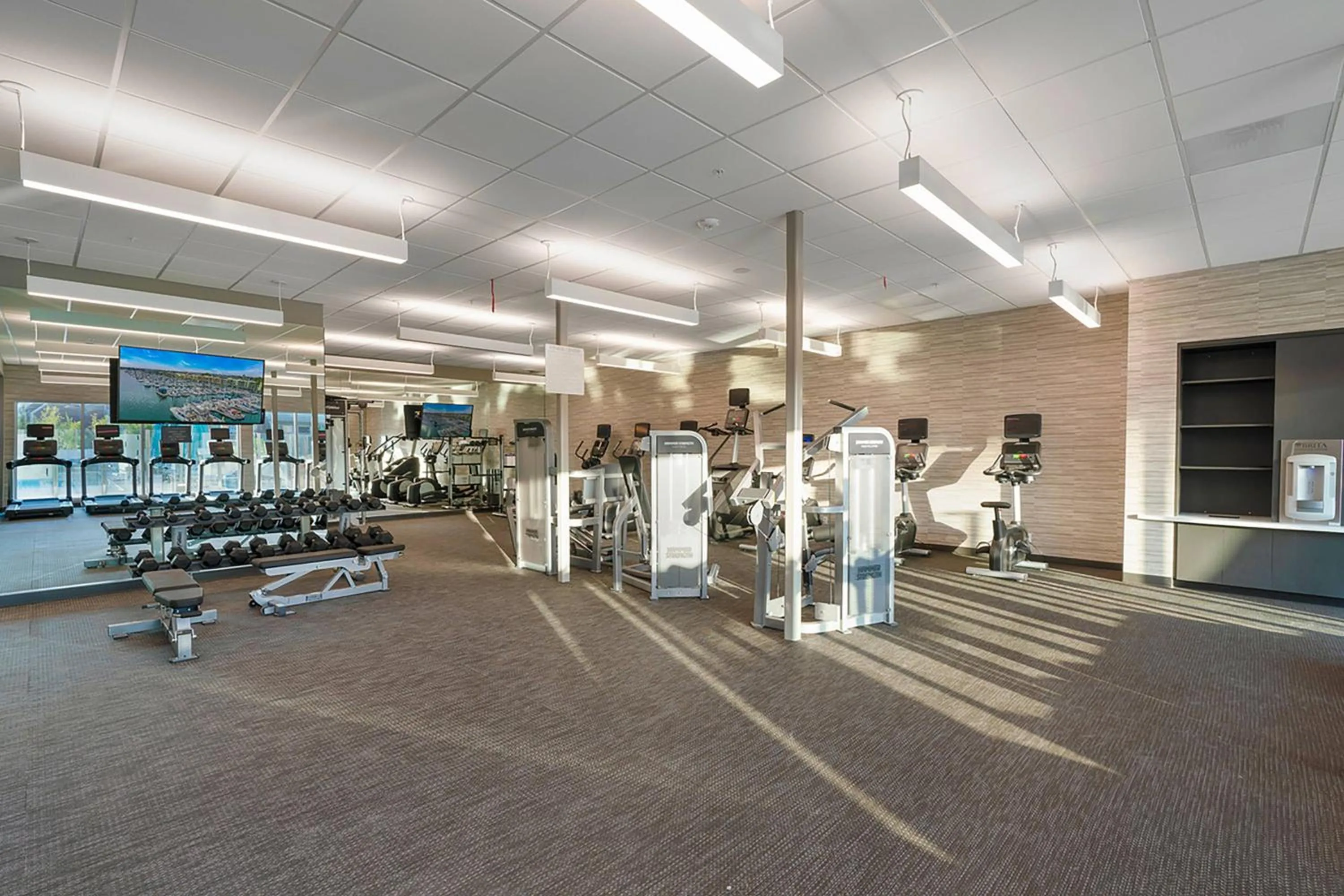 Fitness centre/facilities in Residence Inn by Marriott Marina del Rey