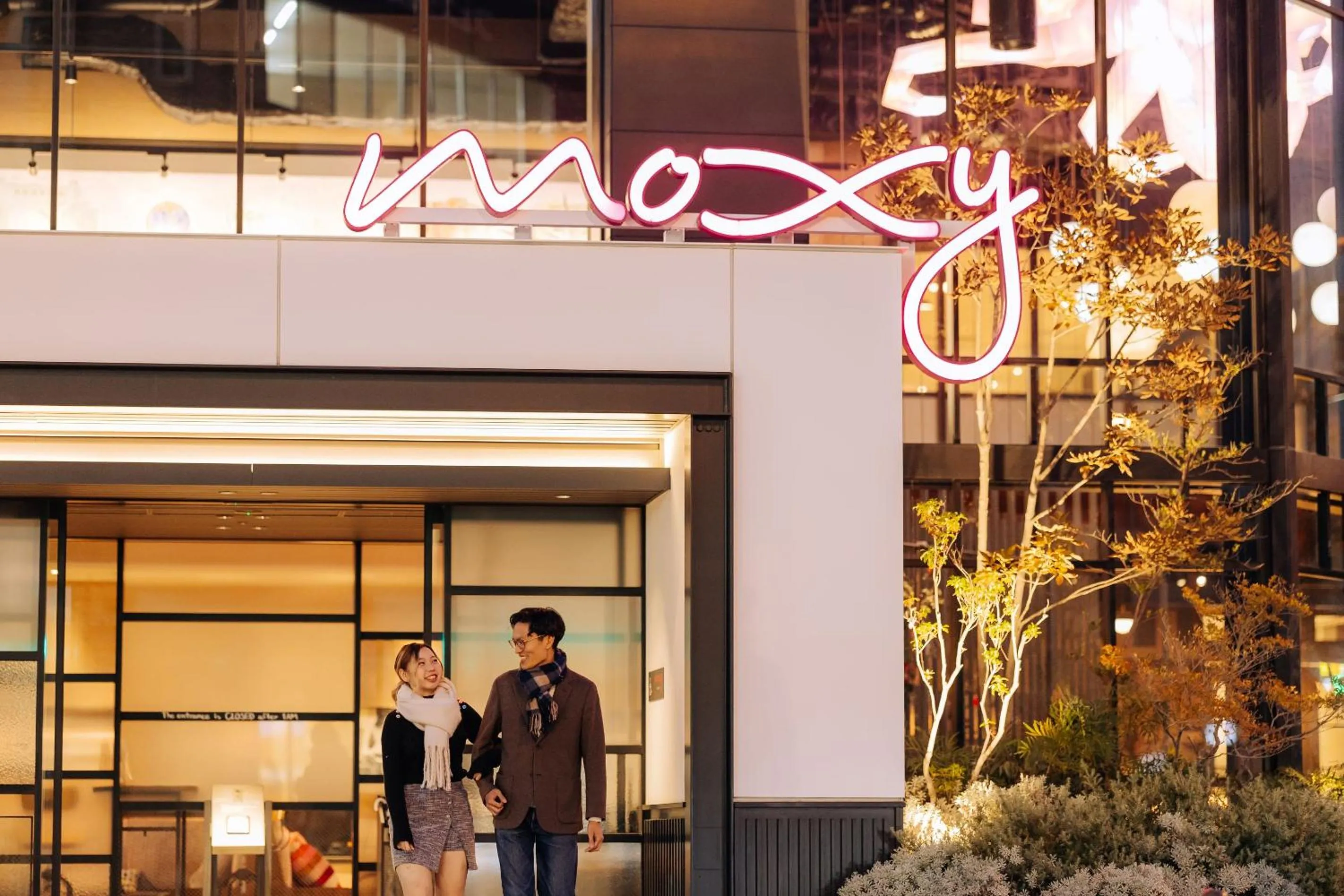 Property building in Moxy Osaka Umeda