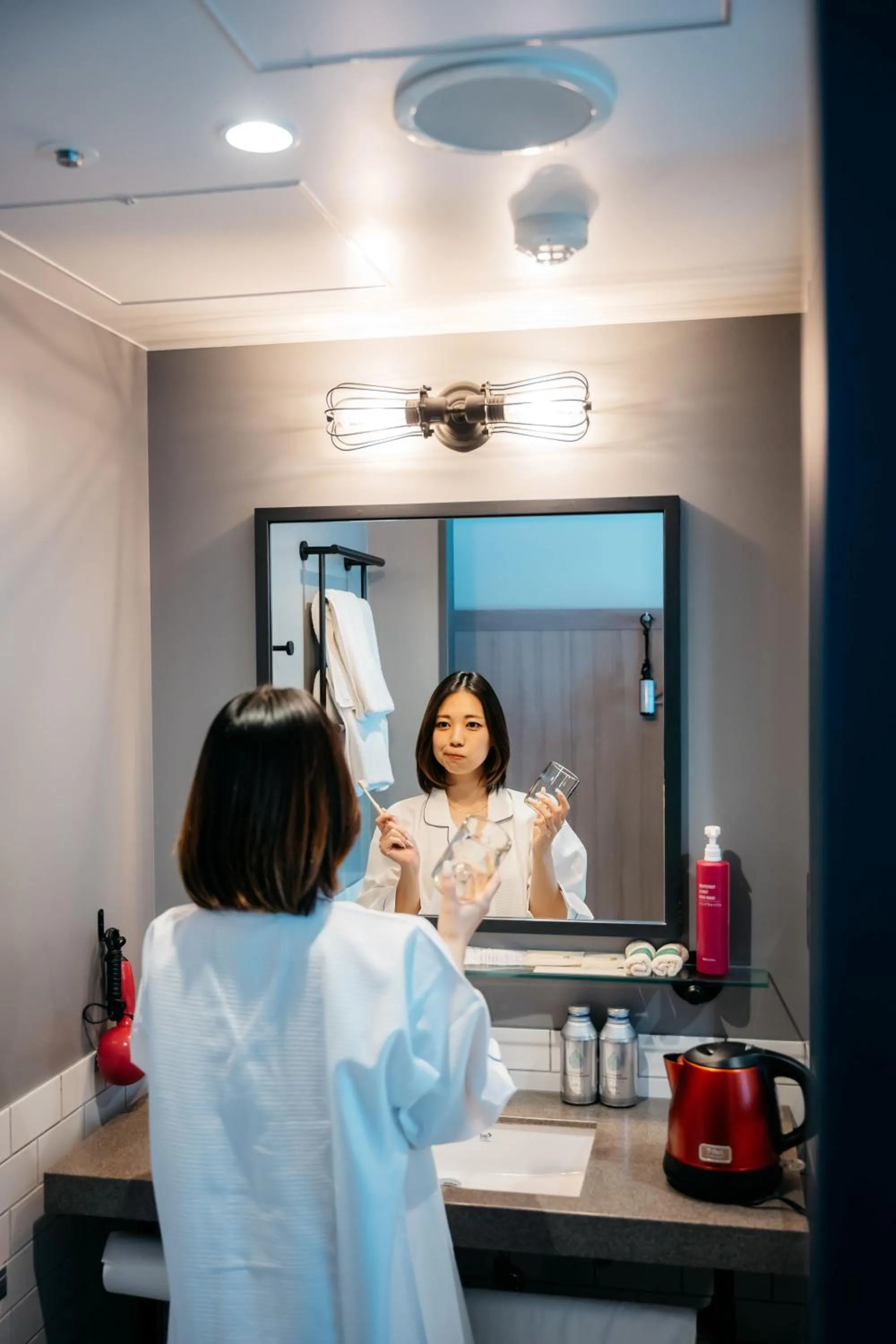 Bathroom in Moxy Osaka Umeda