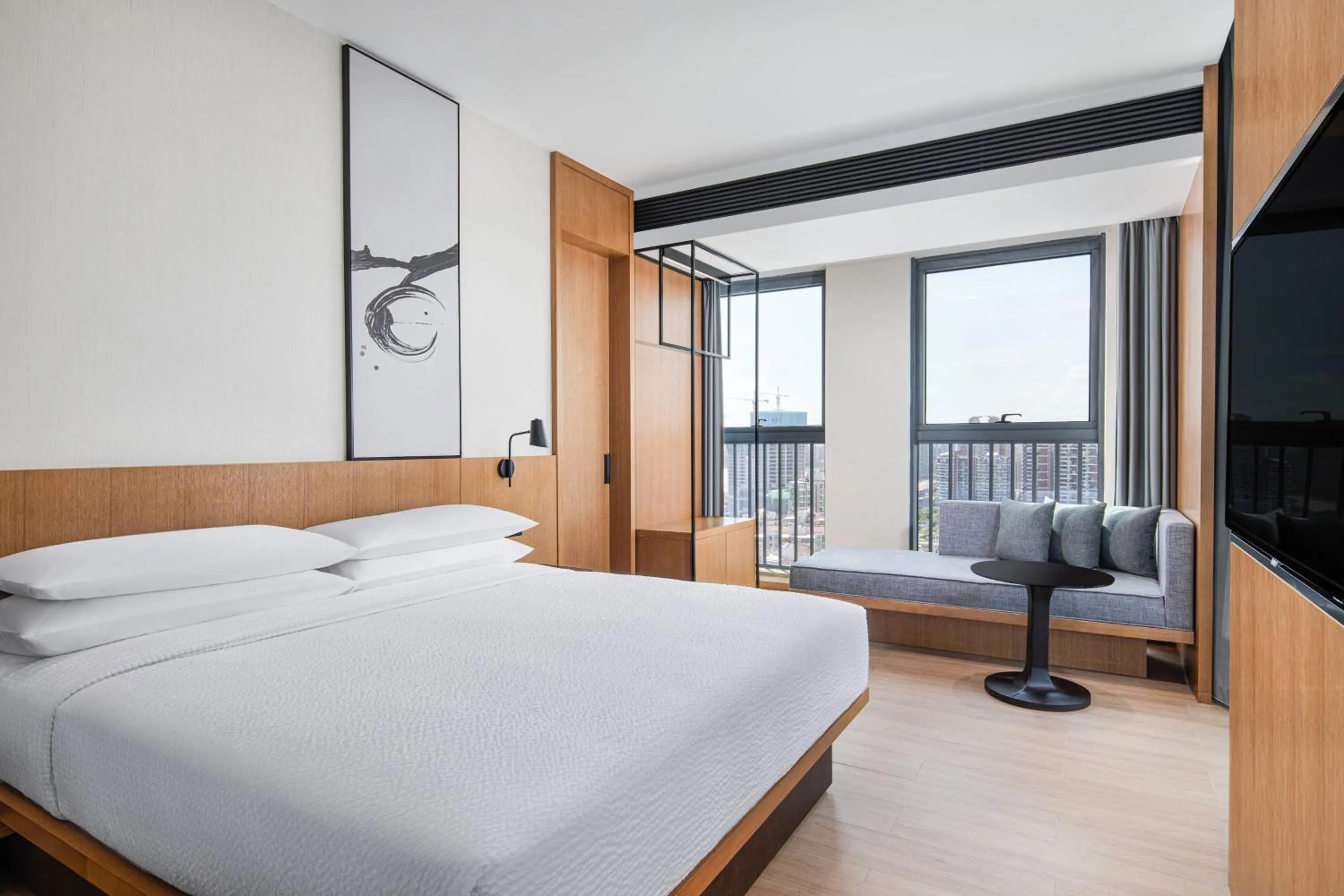 Bedroom, Bed in Fairfield by Marriott Zhuhai Xiangzhou