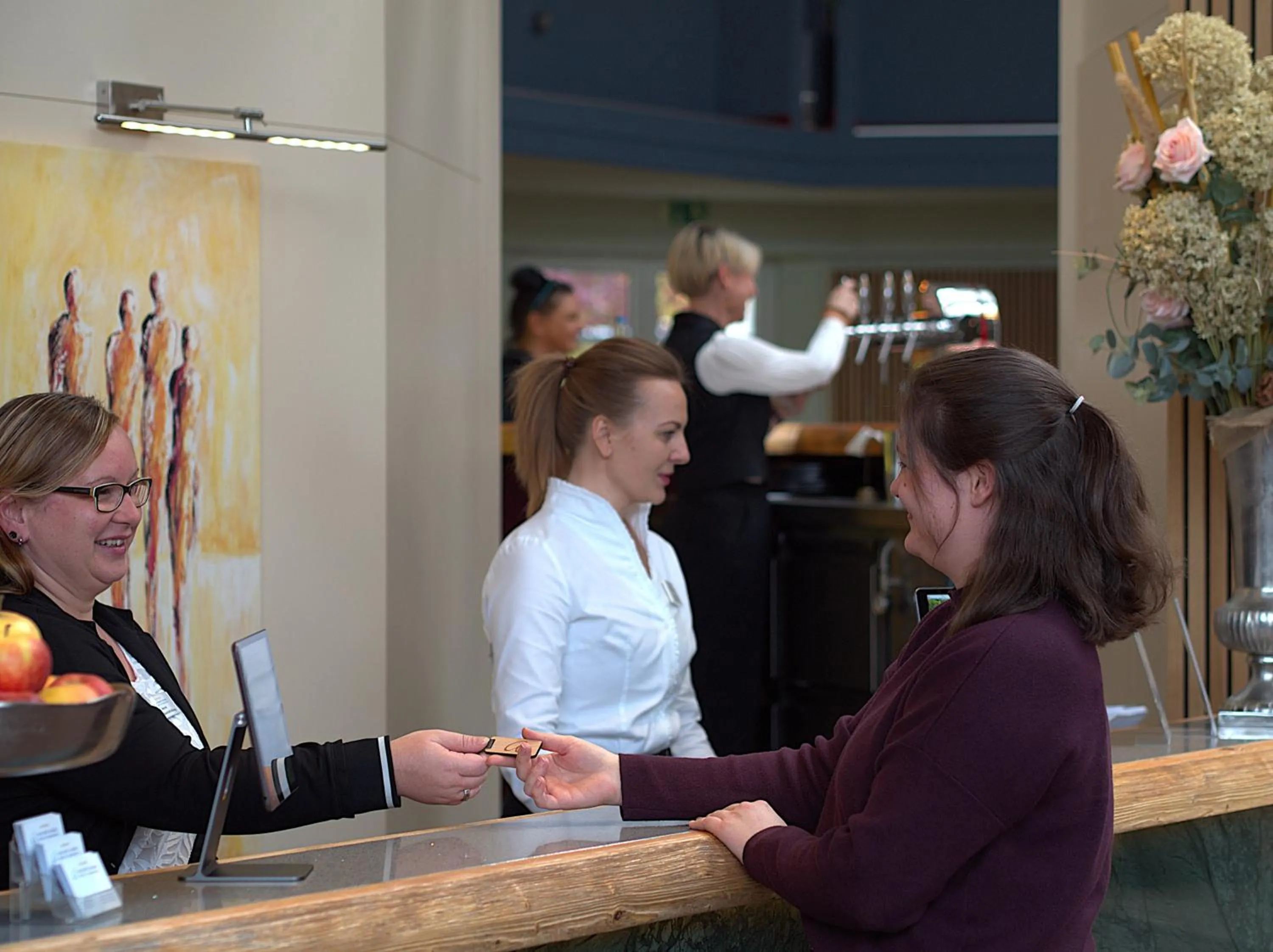 Lobby or reception in Atrium Hotel Amadeus