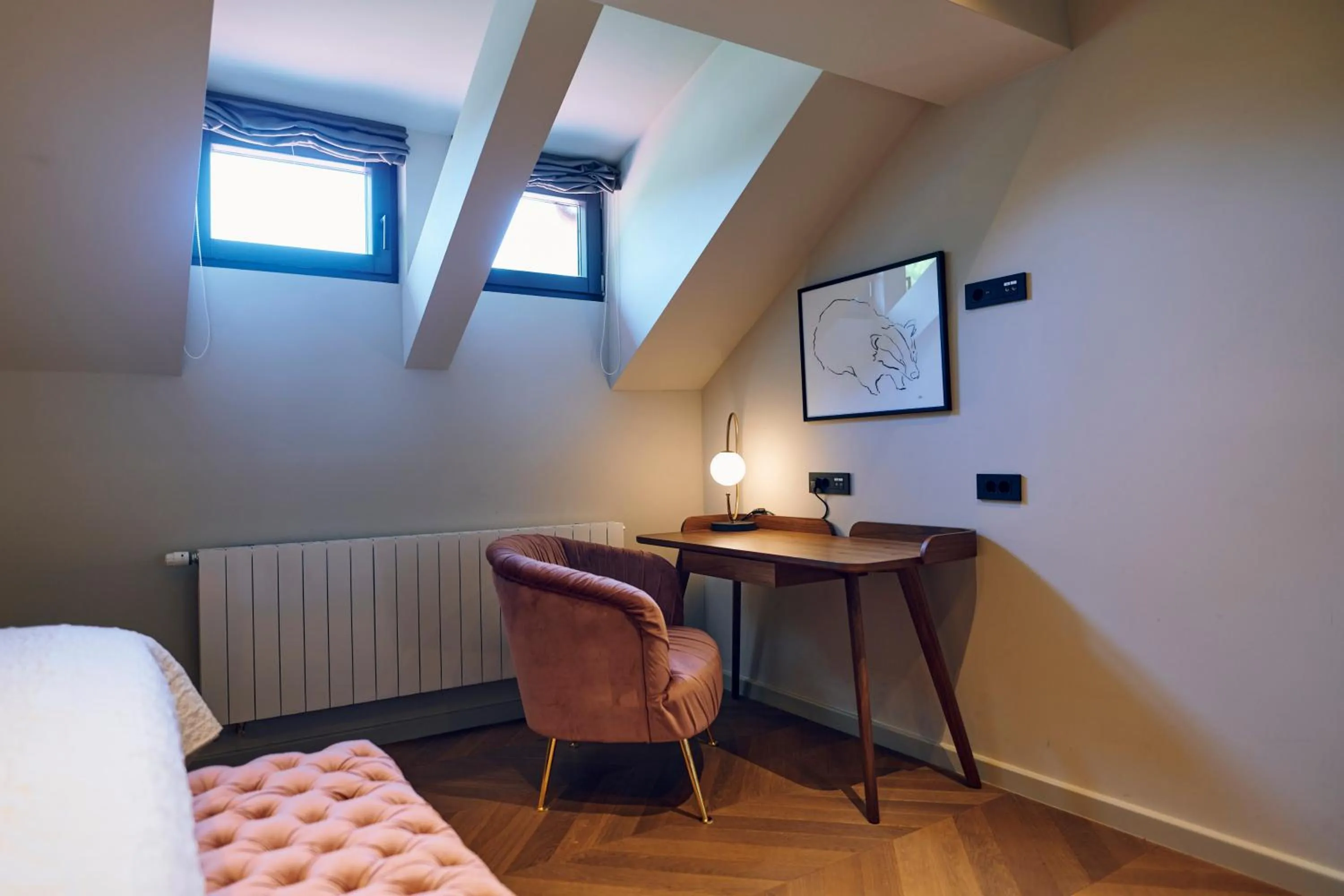 Seating area, Bed in Hotel Republika