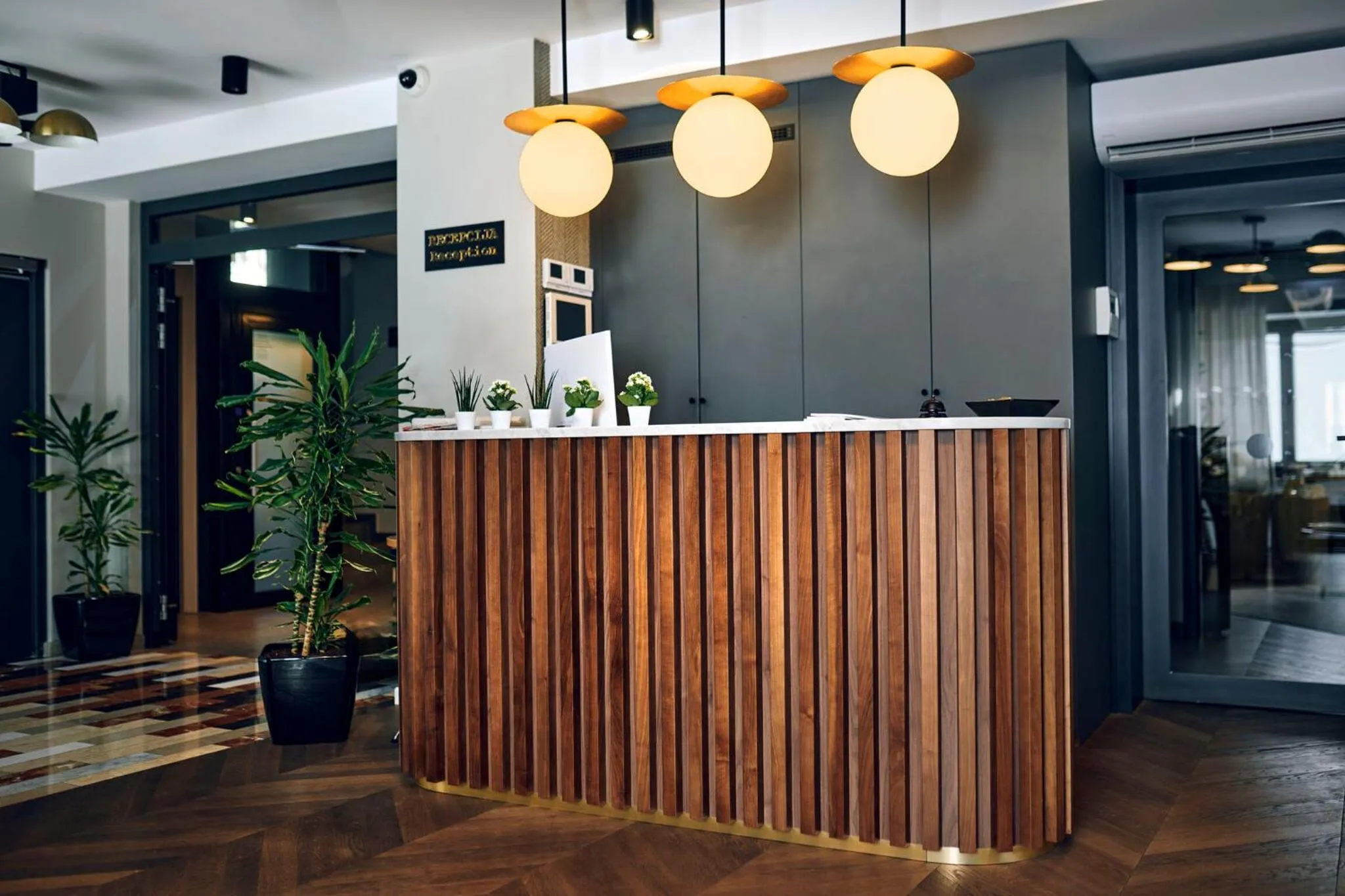 Lobby or reception in Hotel Republika