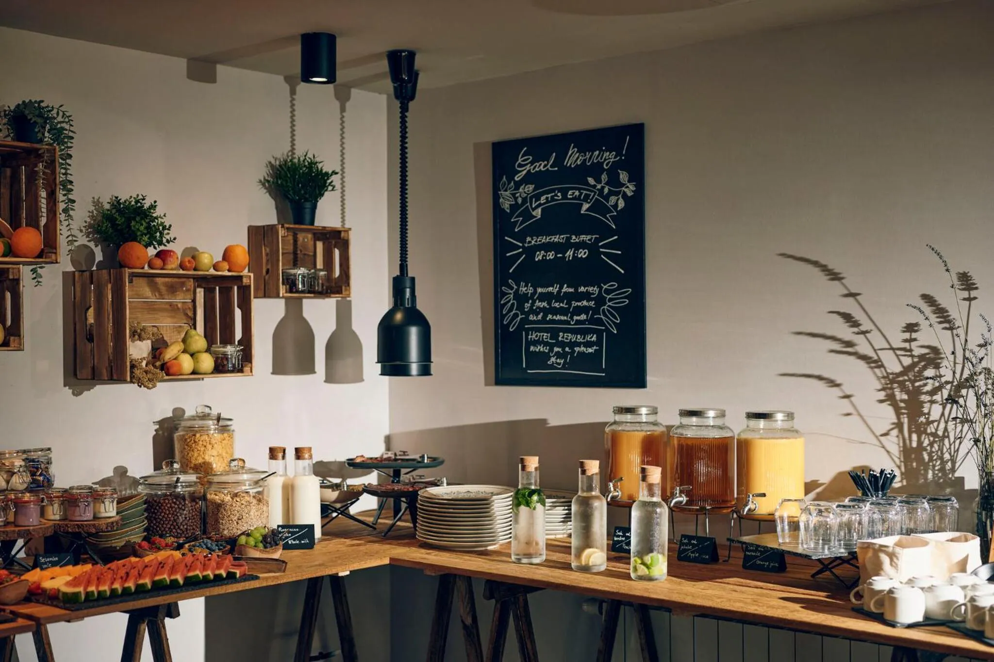 Food and drinks in Hotel Republika