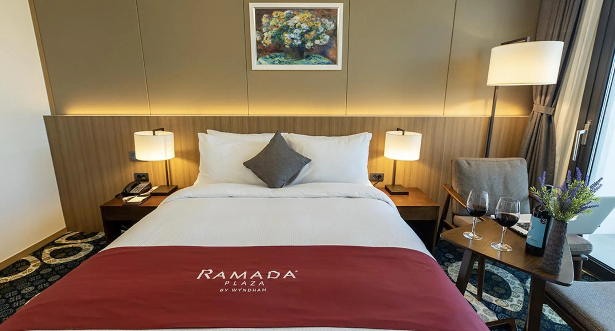 Bed in Ramada Plaza by Wyndham Dolsan Yeosu