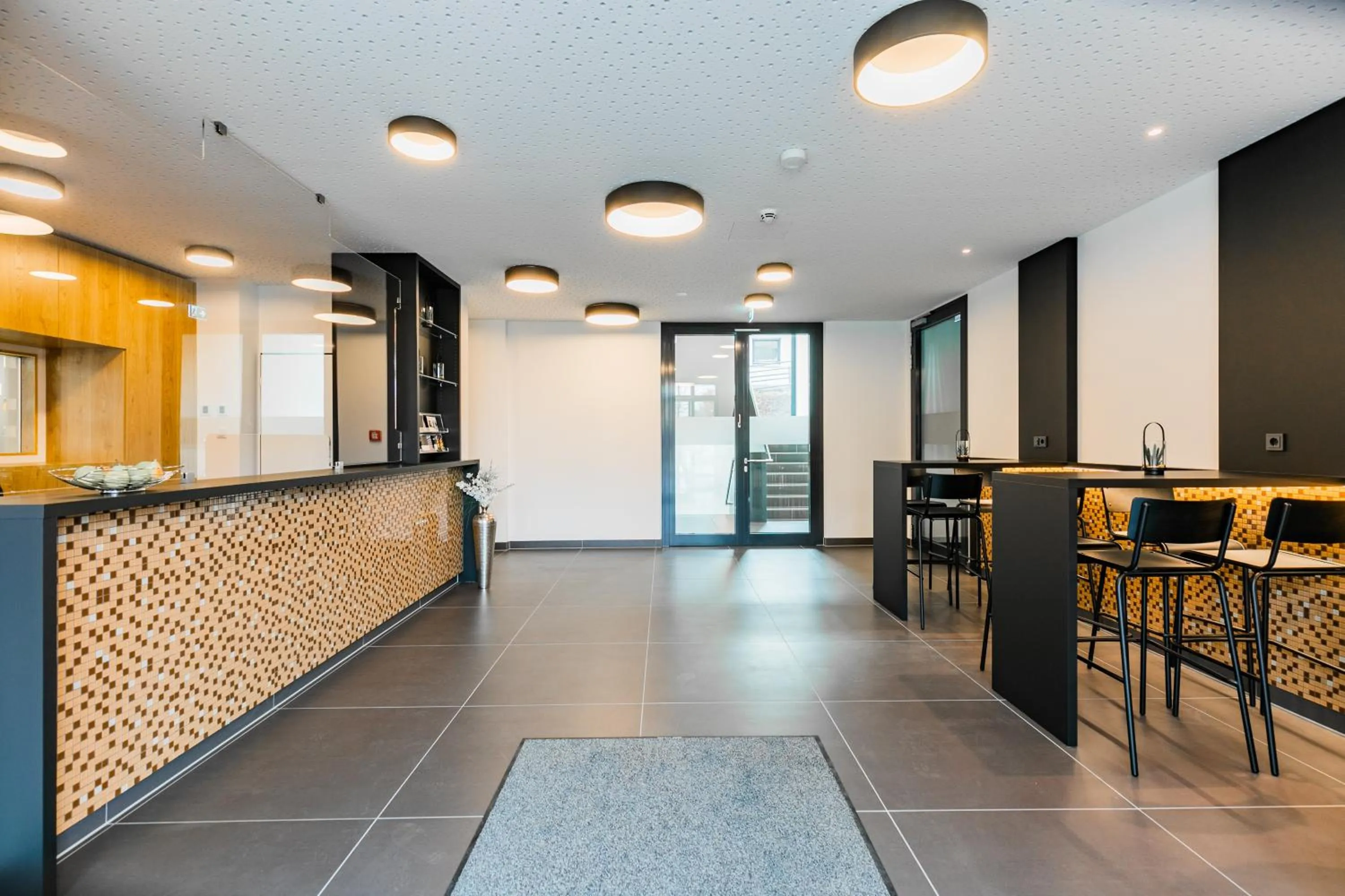 Lobby or reception in GuestHouse Speyer