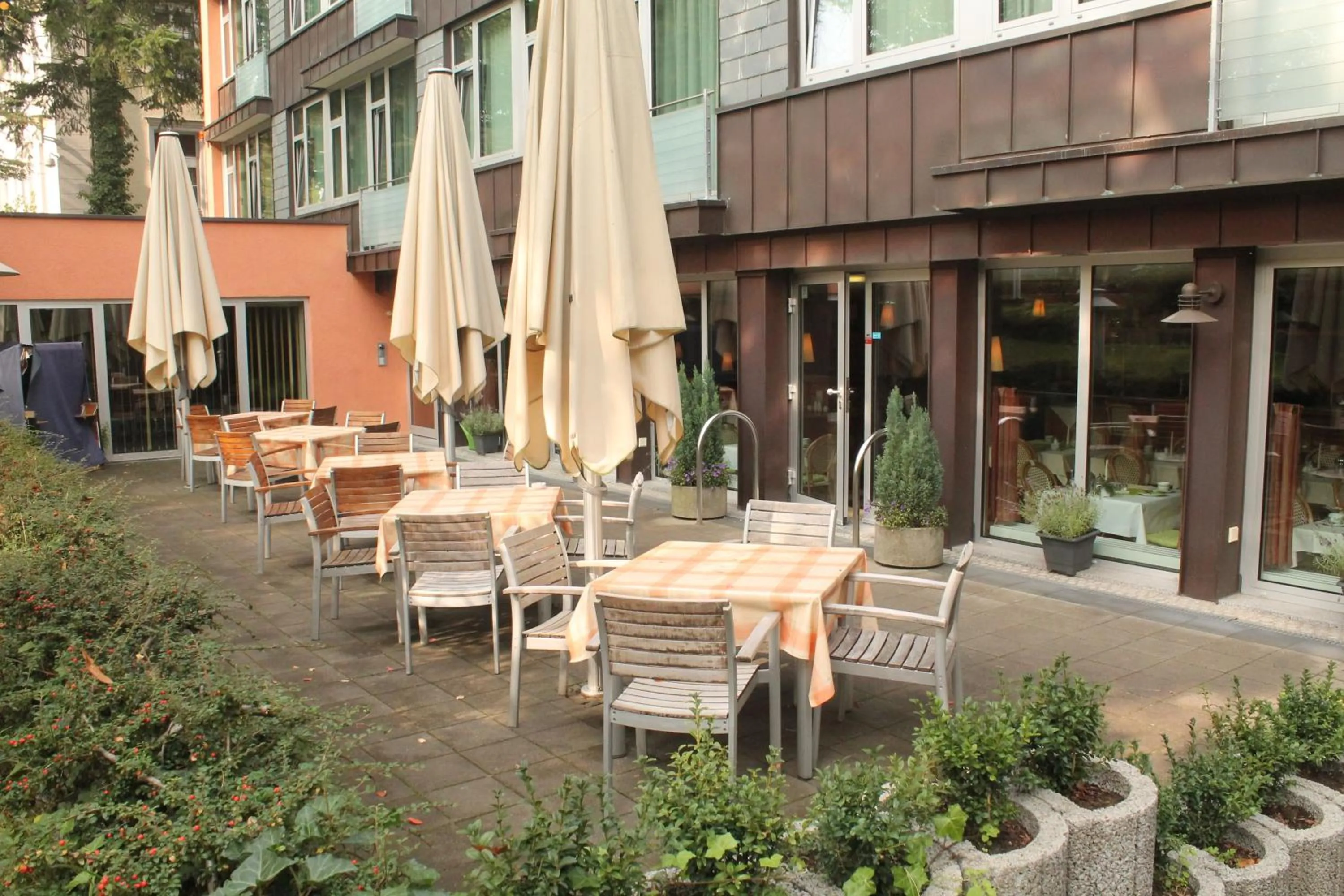 Patio in Michels Apart Hotel Berlin