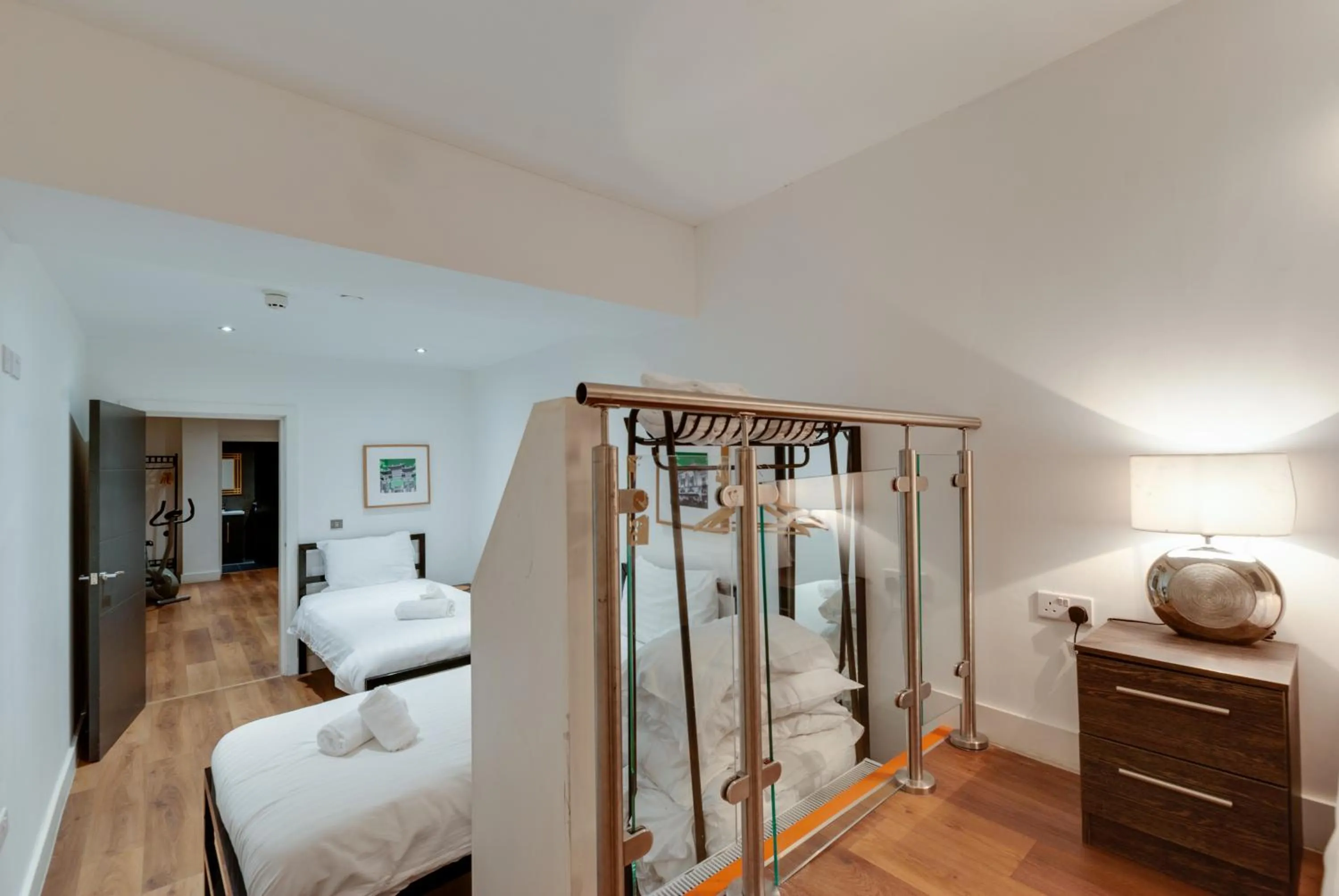 Bed in Lord Street Apartments By Happy Days