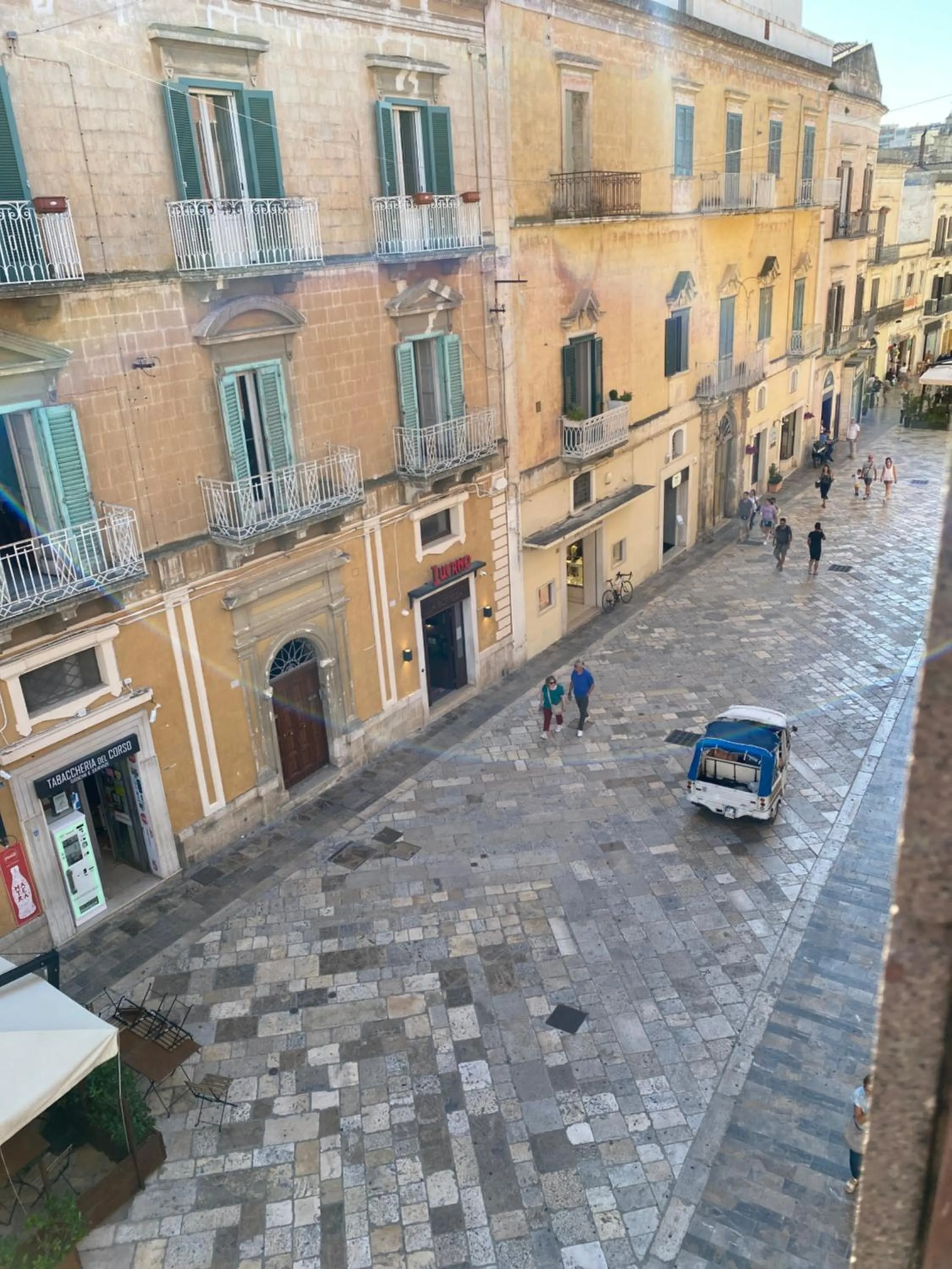 View (from property/room) in B&B "Lo Straniero"