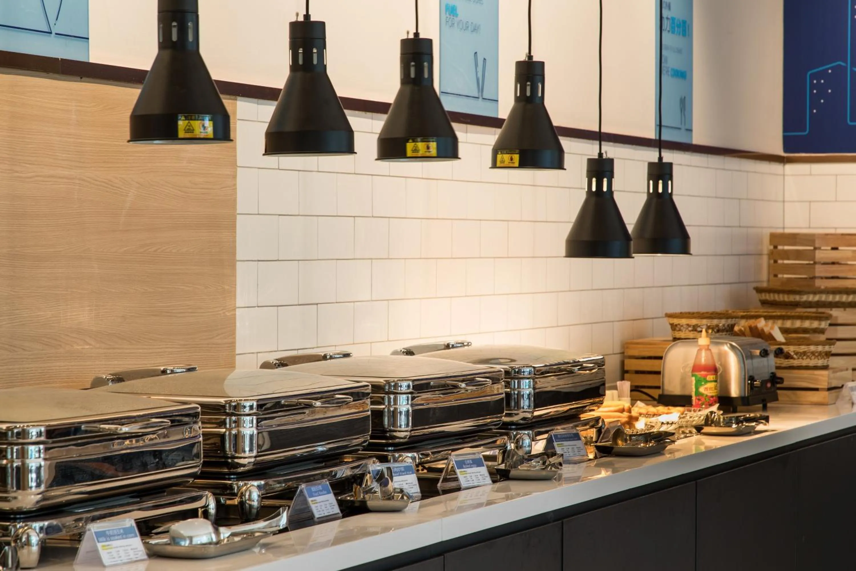 Breakfast in Holiday Inn Express Shenzhen Haiyuan City by IHG