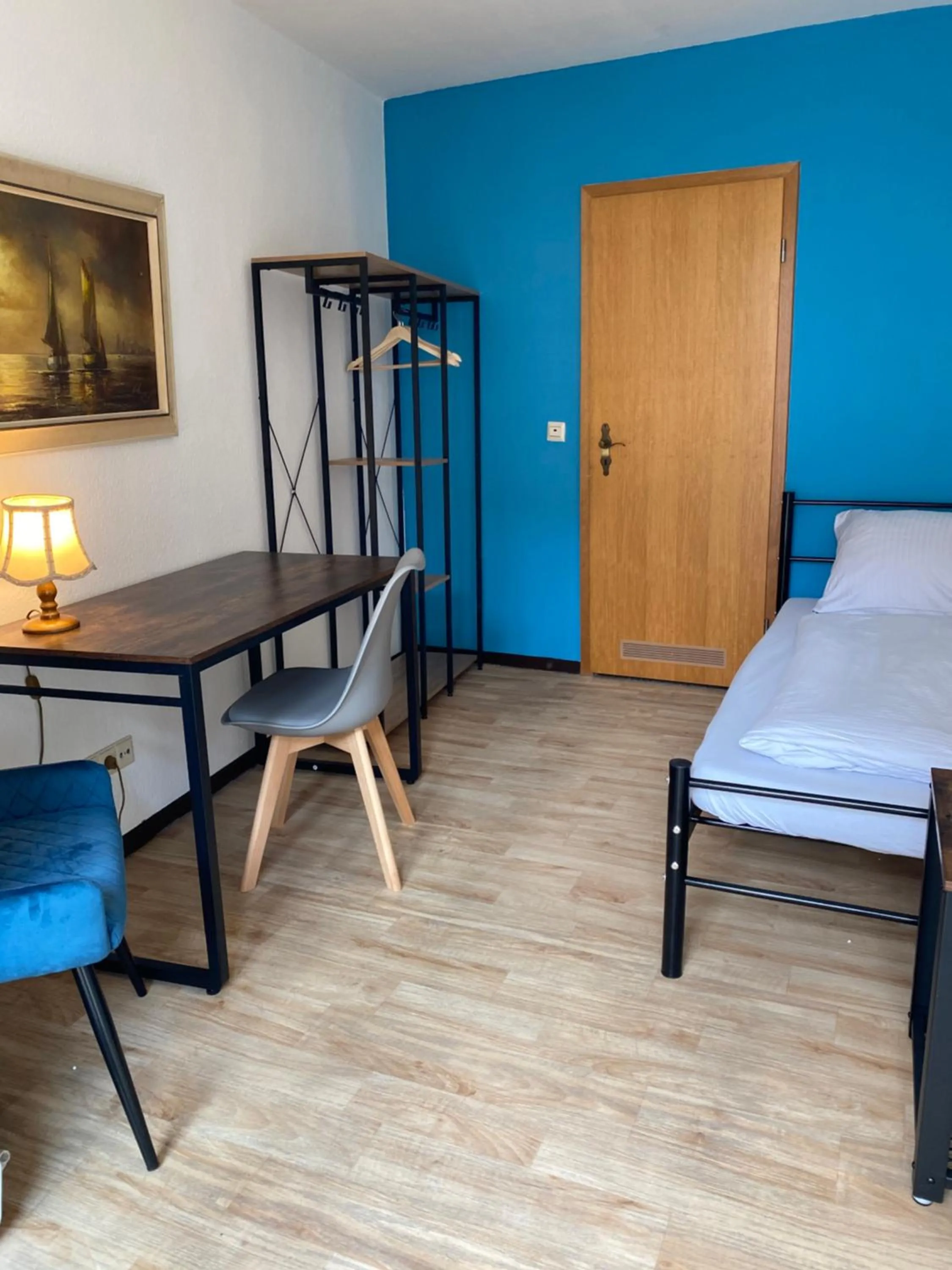 Decorative detail, Bed in Sonntags Hotel