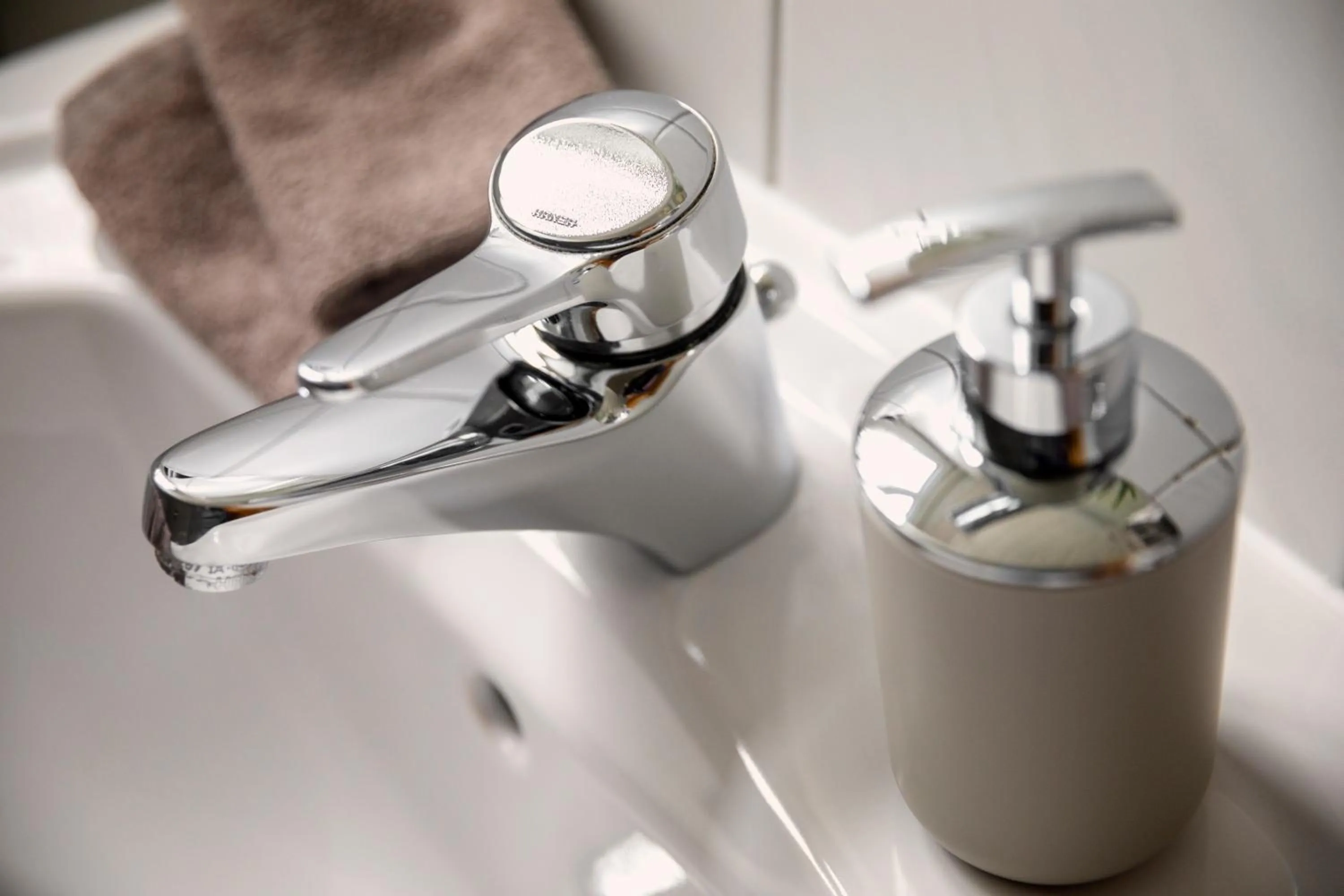 Bathroom in Hotel am Ludwigskanal