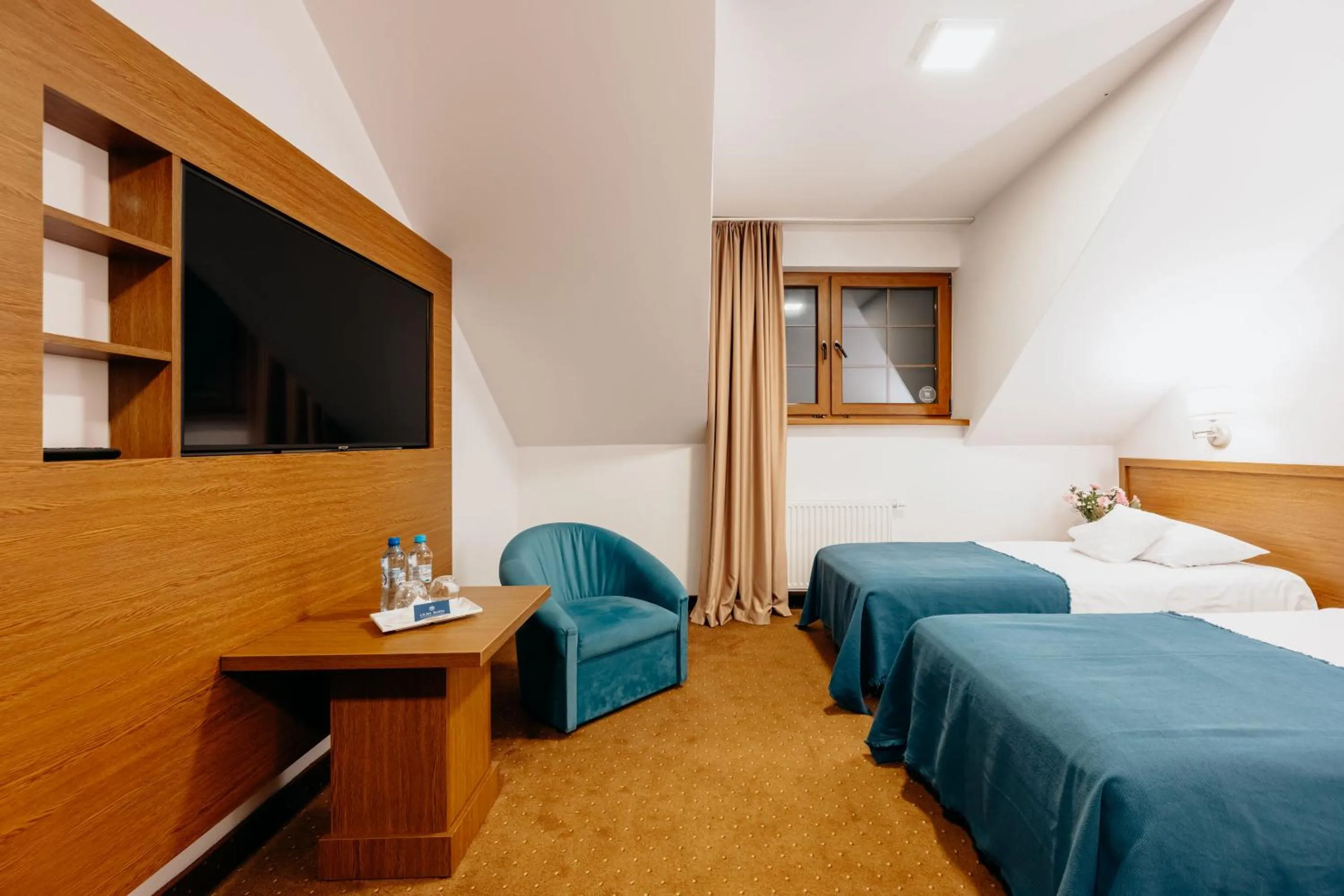 Bed in HOTEL CICHA WODA NIEPORĘT