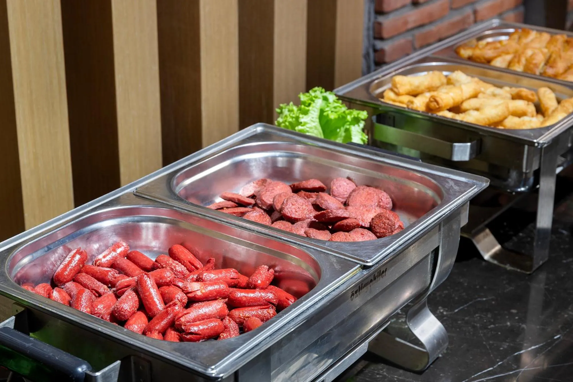 Buffet breakfast in Afflon Hotels Loft City