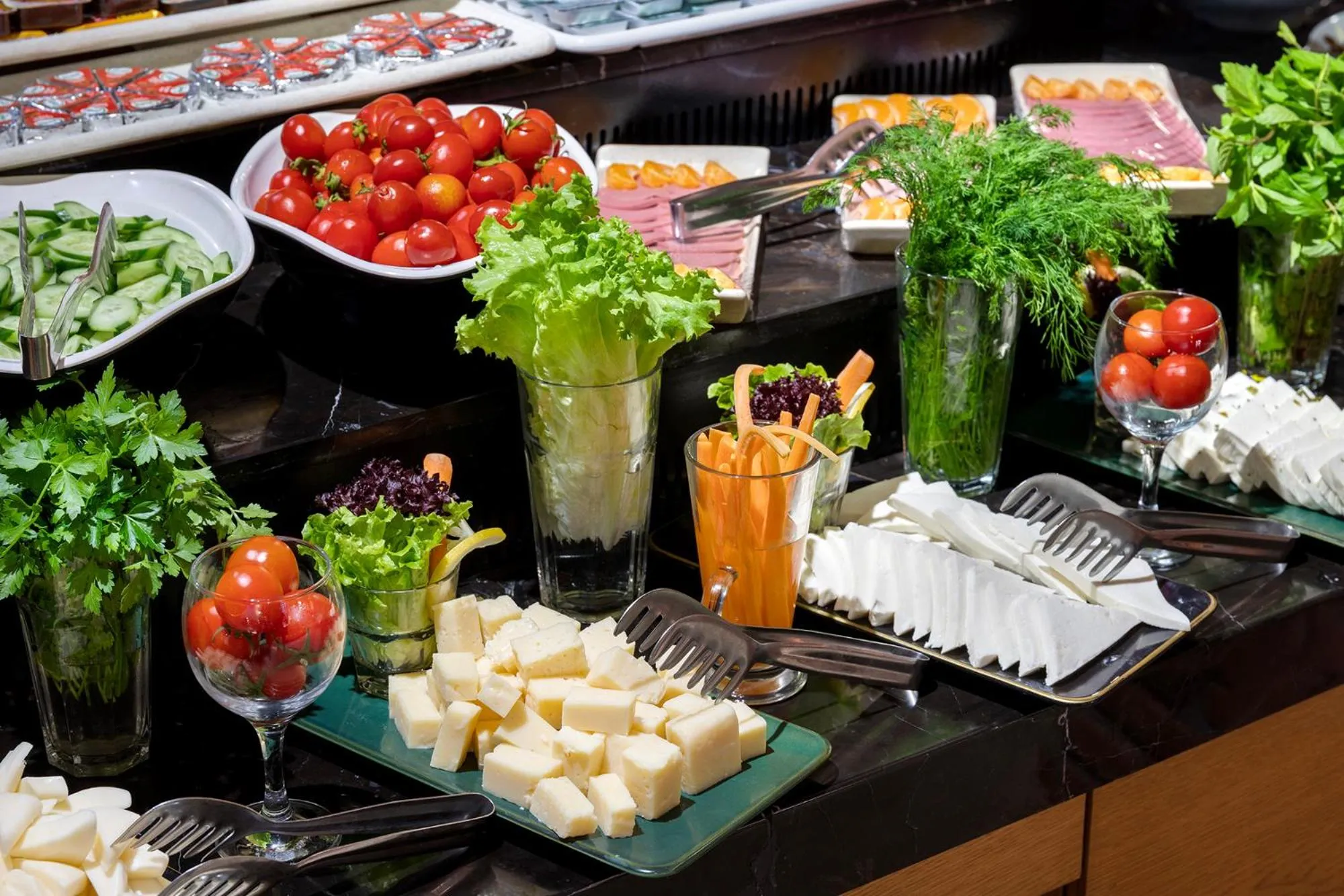 Buffet breakfast in Afflon Hotels Loft City