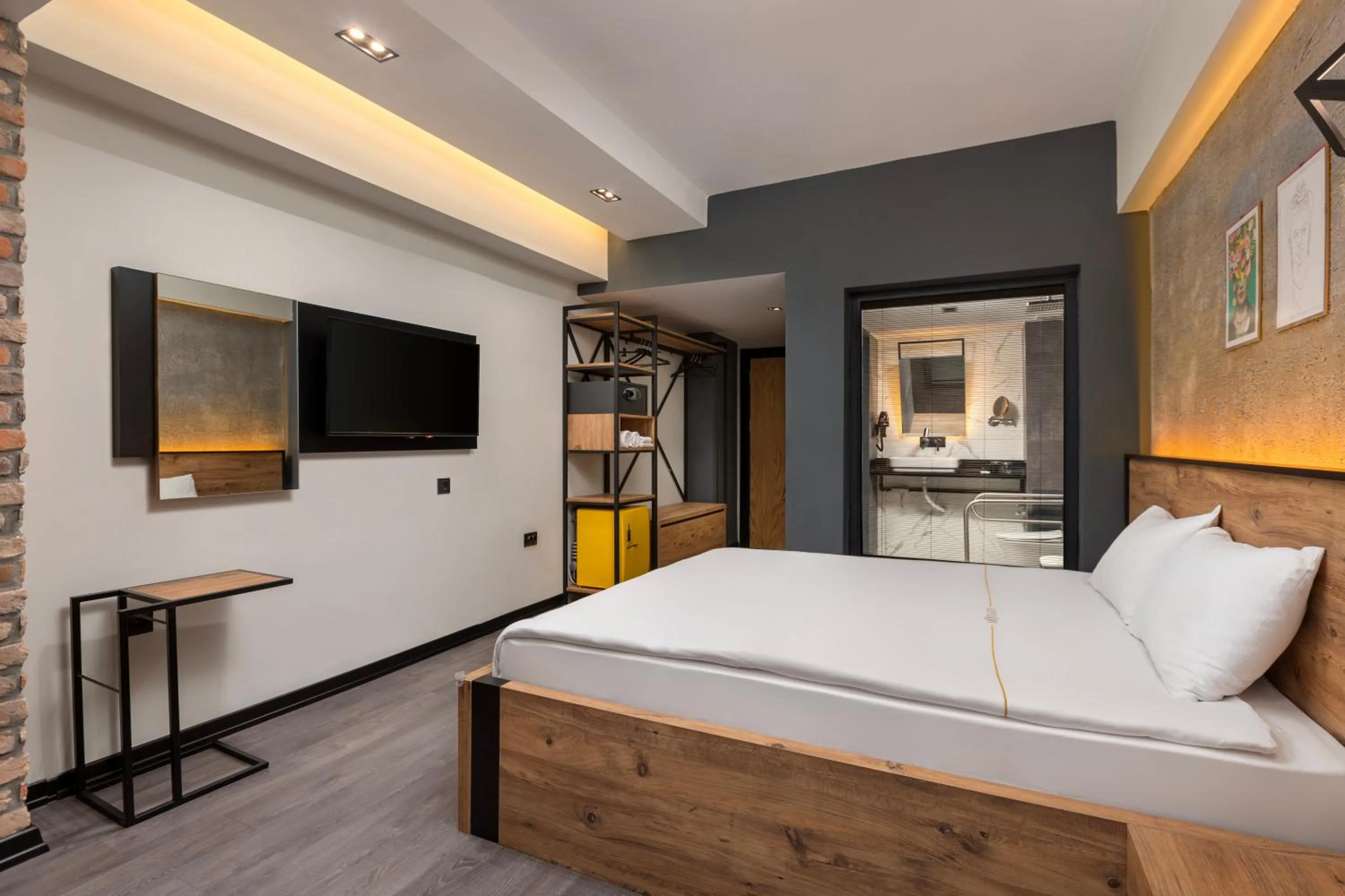 Bed in Afflon Hotels Loft City