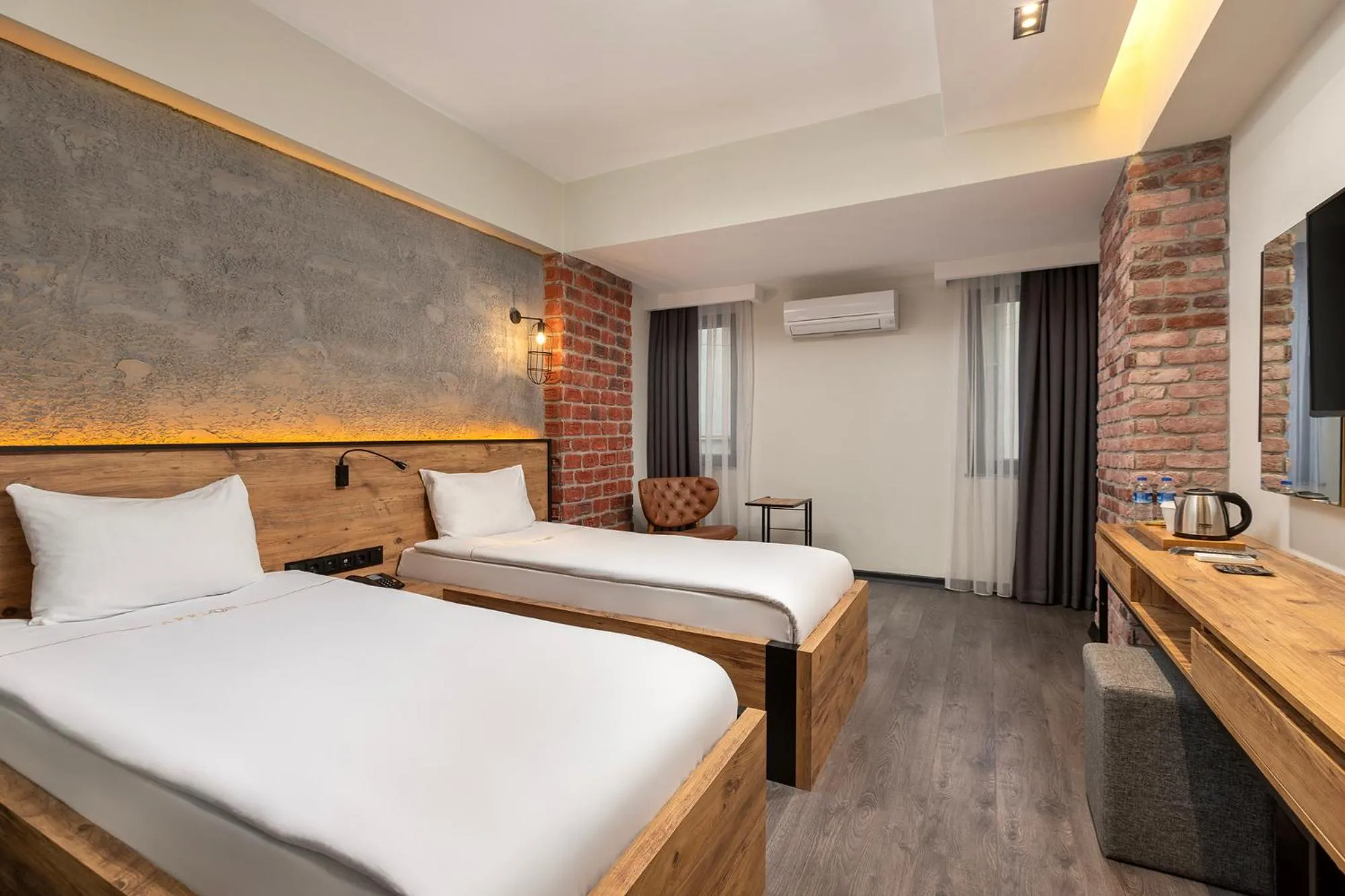 Bed in Afflon Hotels Loft City