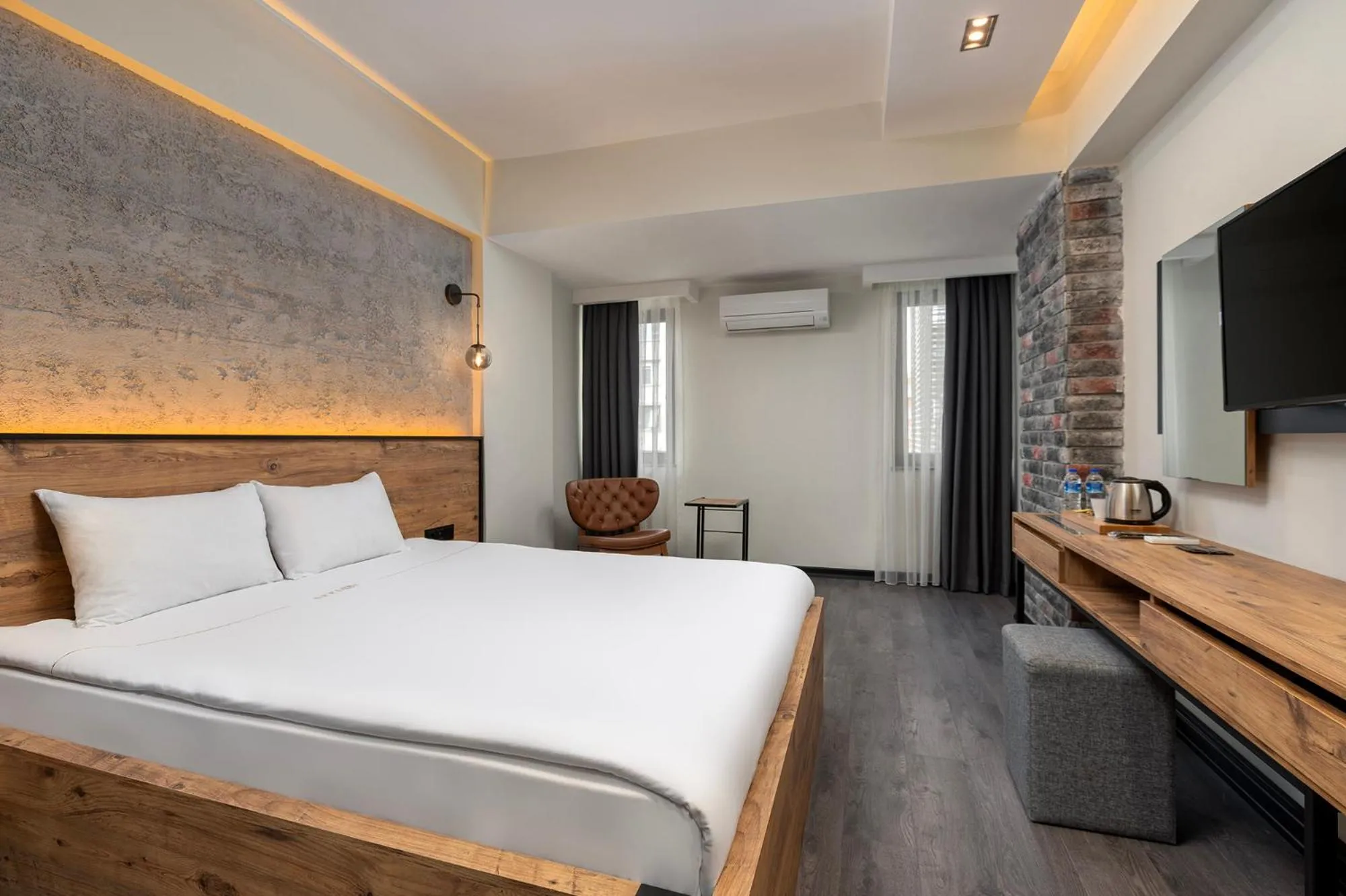 Bed in Afflon Hotels Loft City