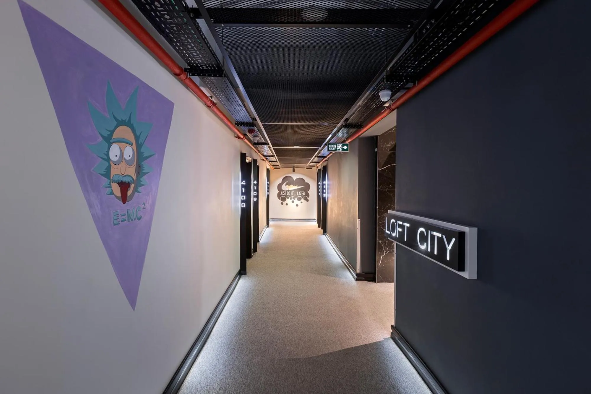 Property logo or sign in Afflon Hotels Loft City