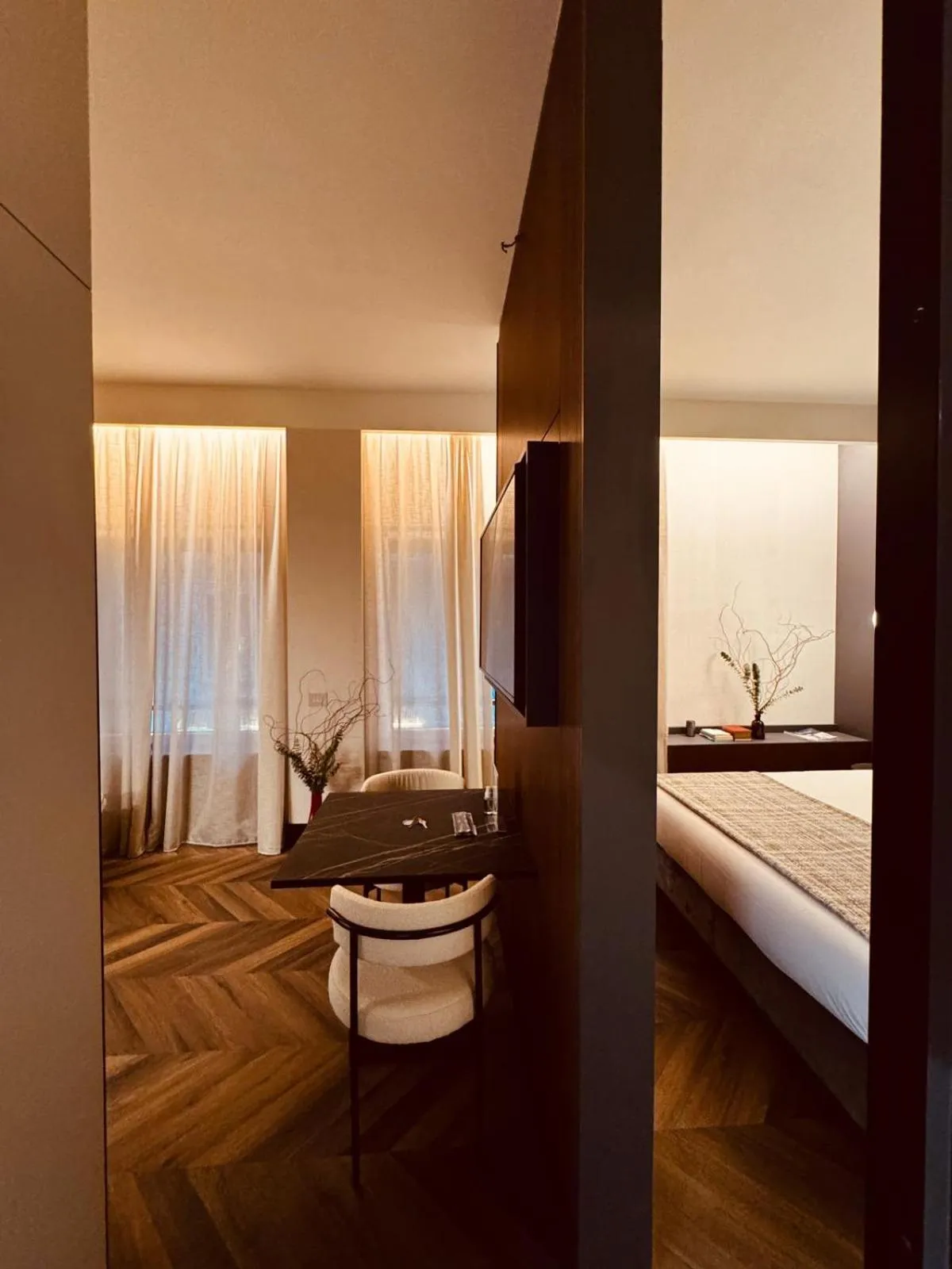 Bed in LUMERA STAY - Solferino