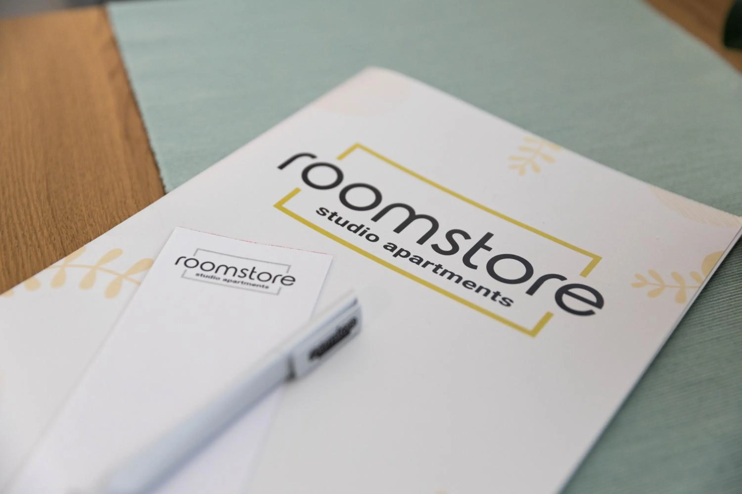 Living room in Roomstore Studio Apartments