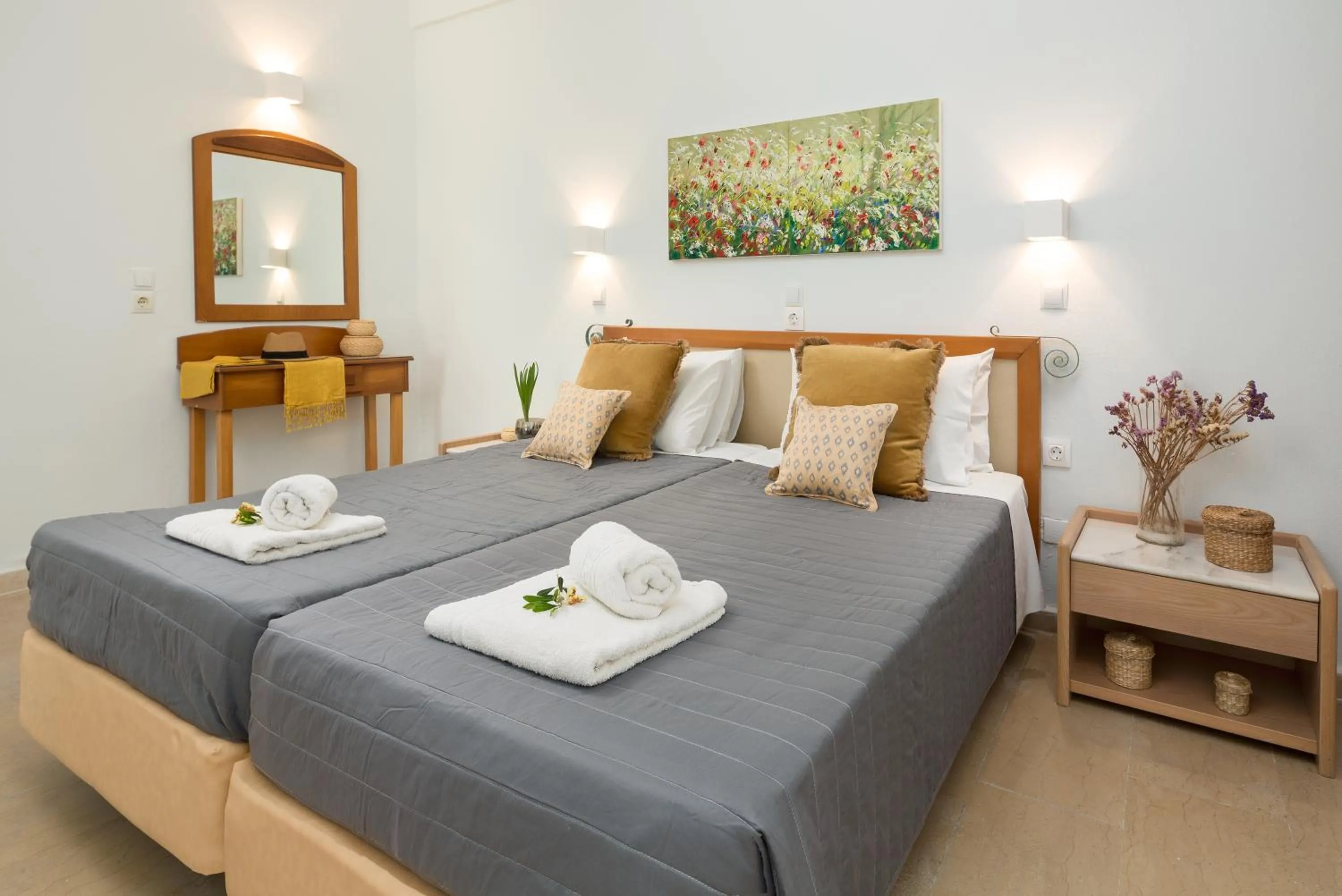 Bed in Finata Studios