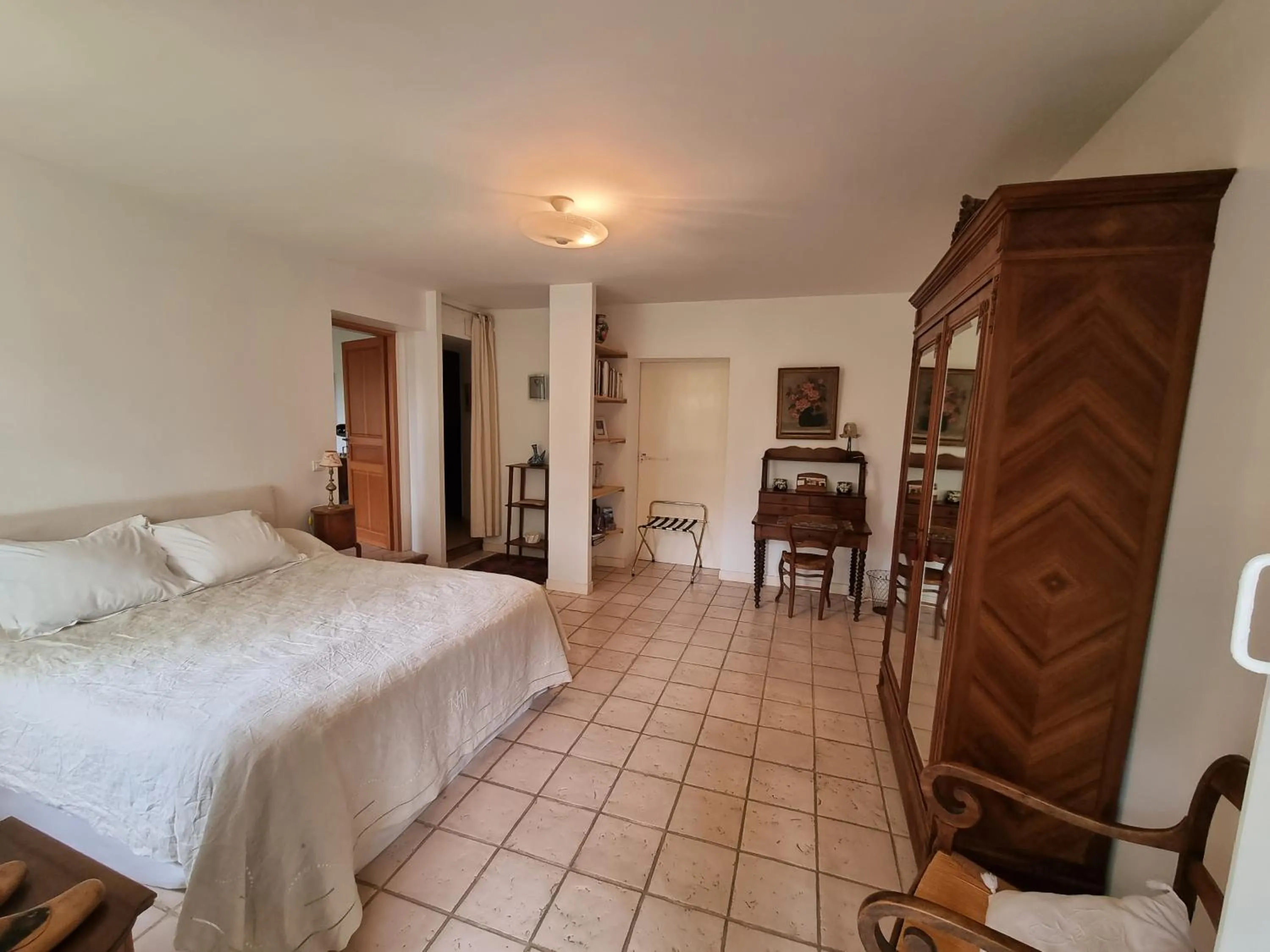 Bed in Chambre d'hôtes à Mignaloux-Beauvoir- le Thil