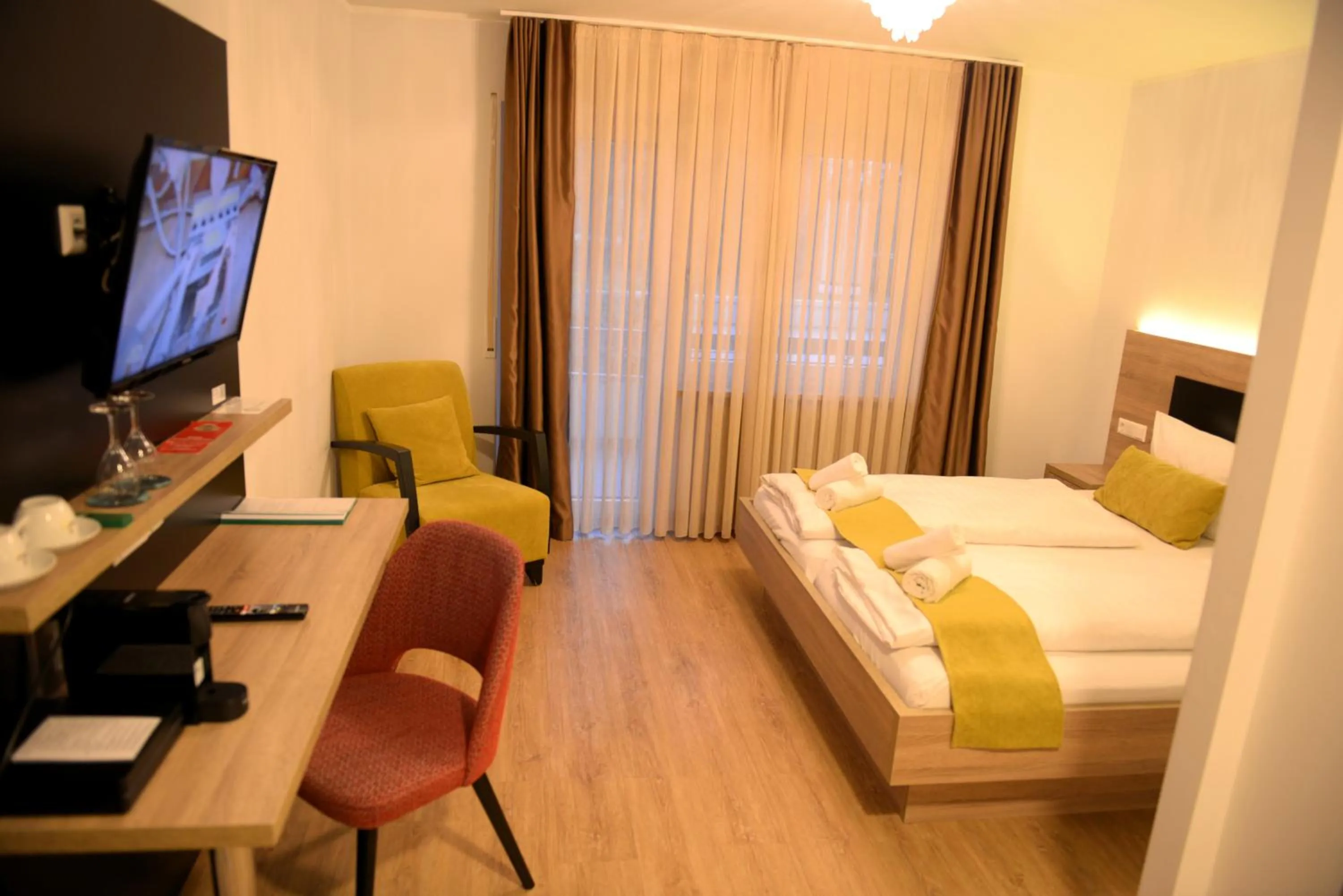 Bed in Hotel zur Flüh