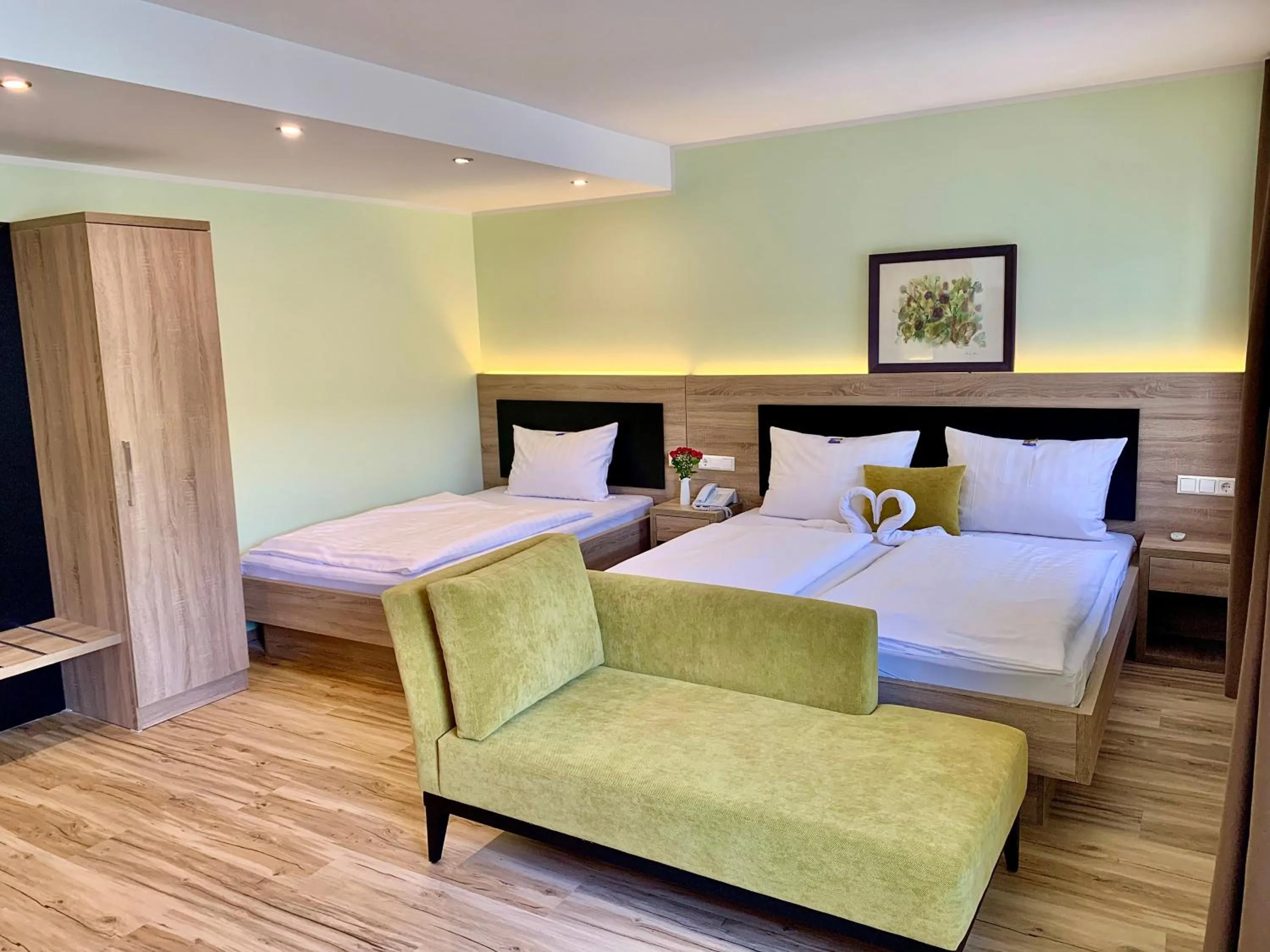 Bed in Hotel zur Flüh