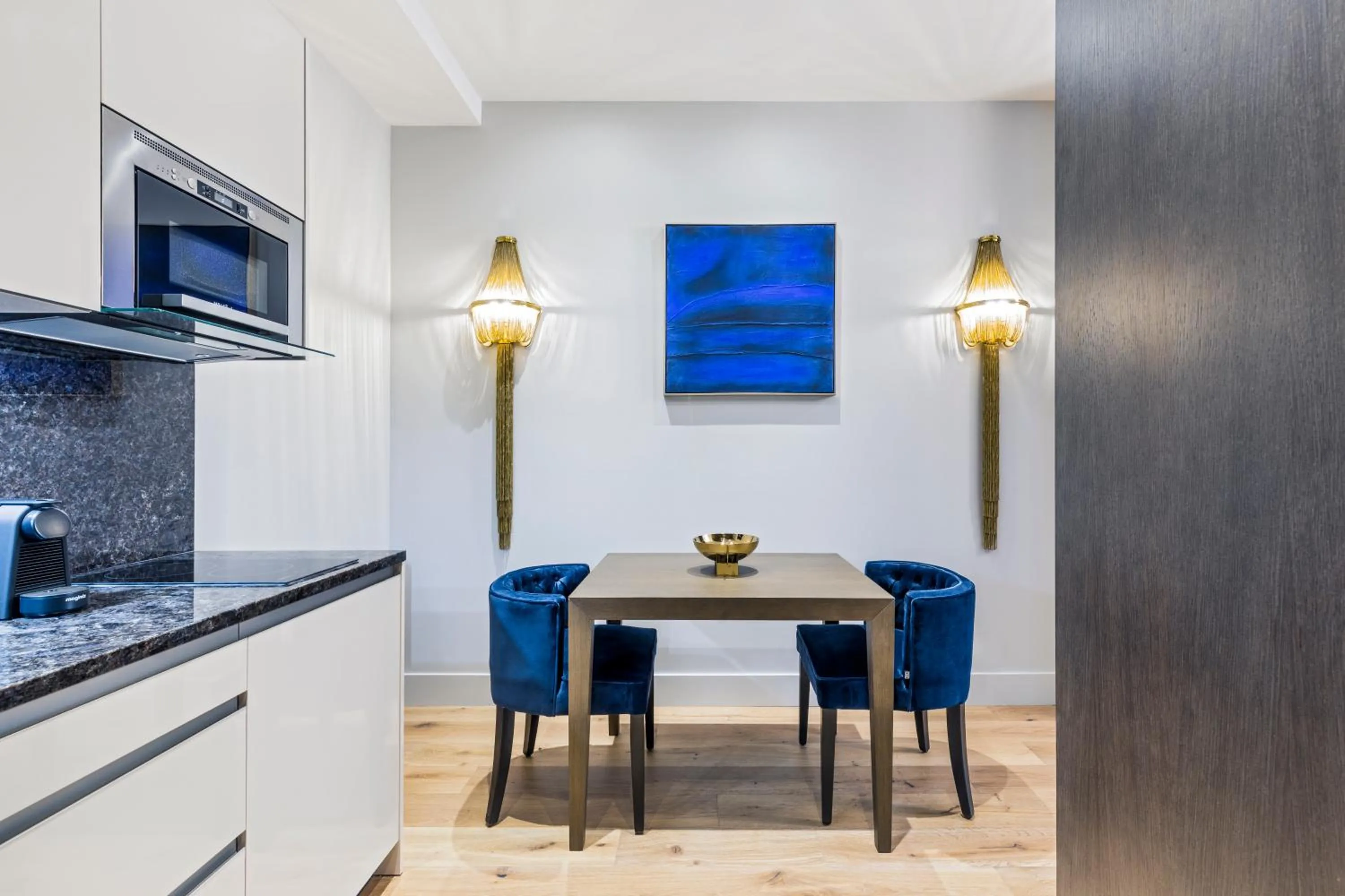 Dining area in Luxury Apartment Paris Louvre II