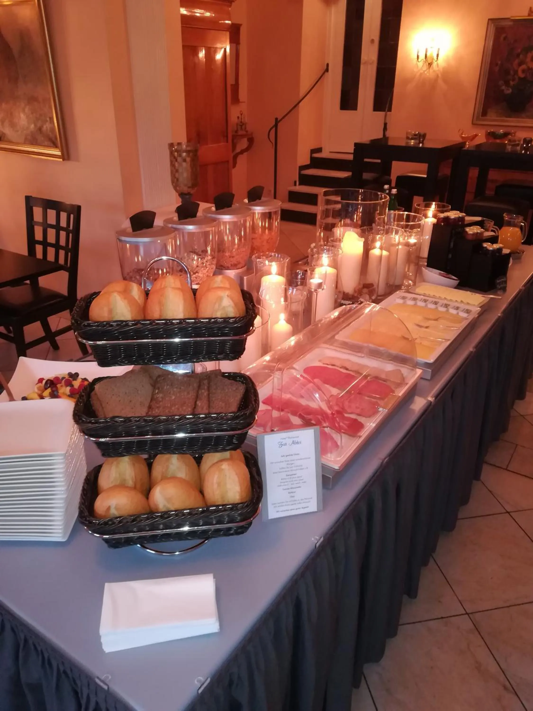 Breakfast in Design-Hotel Zur Abtei