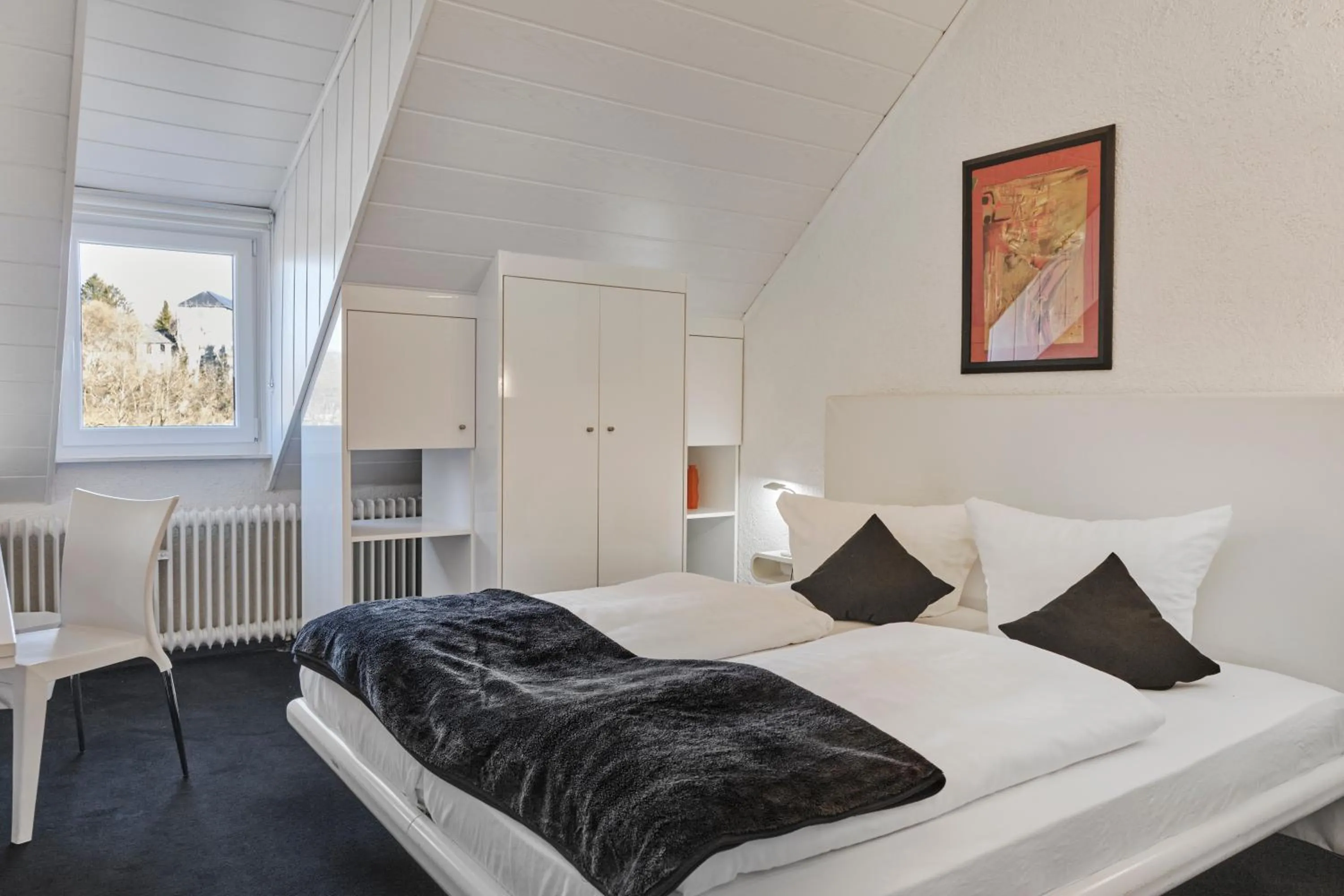 Bed in Design-Hotel Zur Abtei