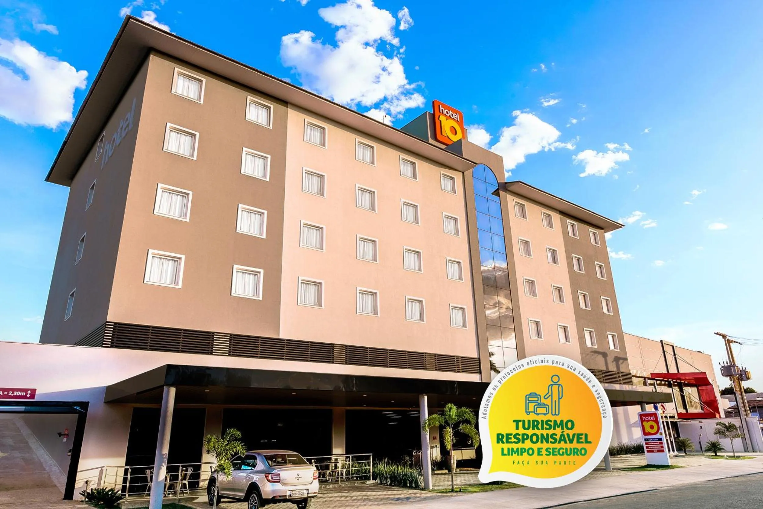 Facade/entrance in Hotel 10 Balsas