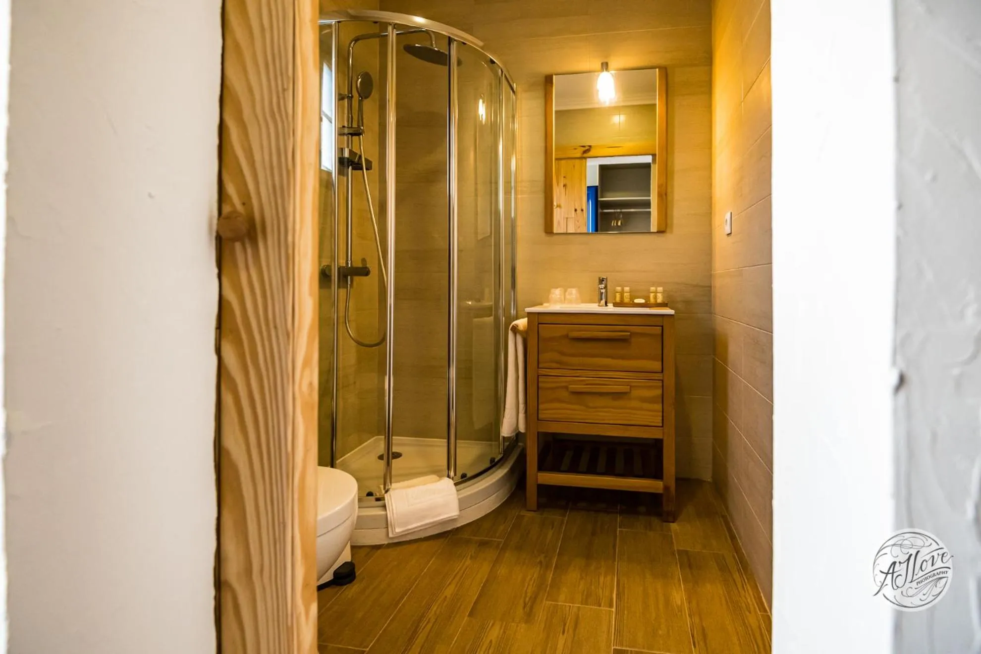 Bathroom in Olívale - Turismo Rural