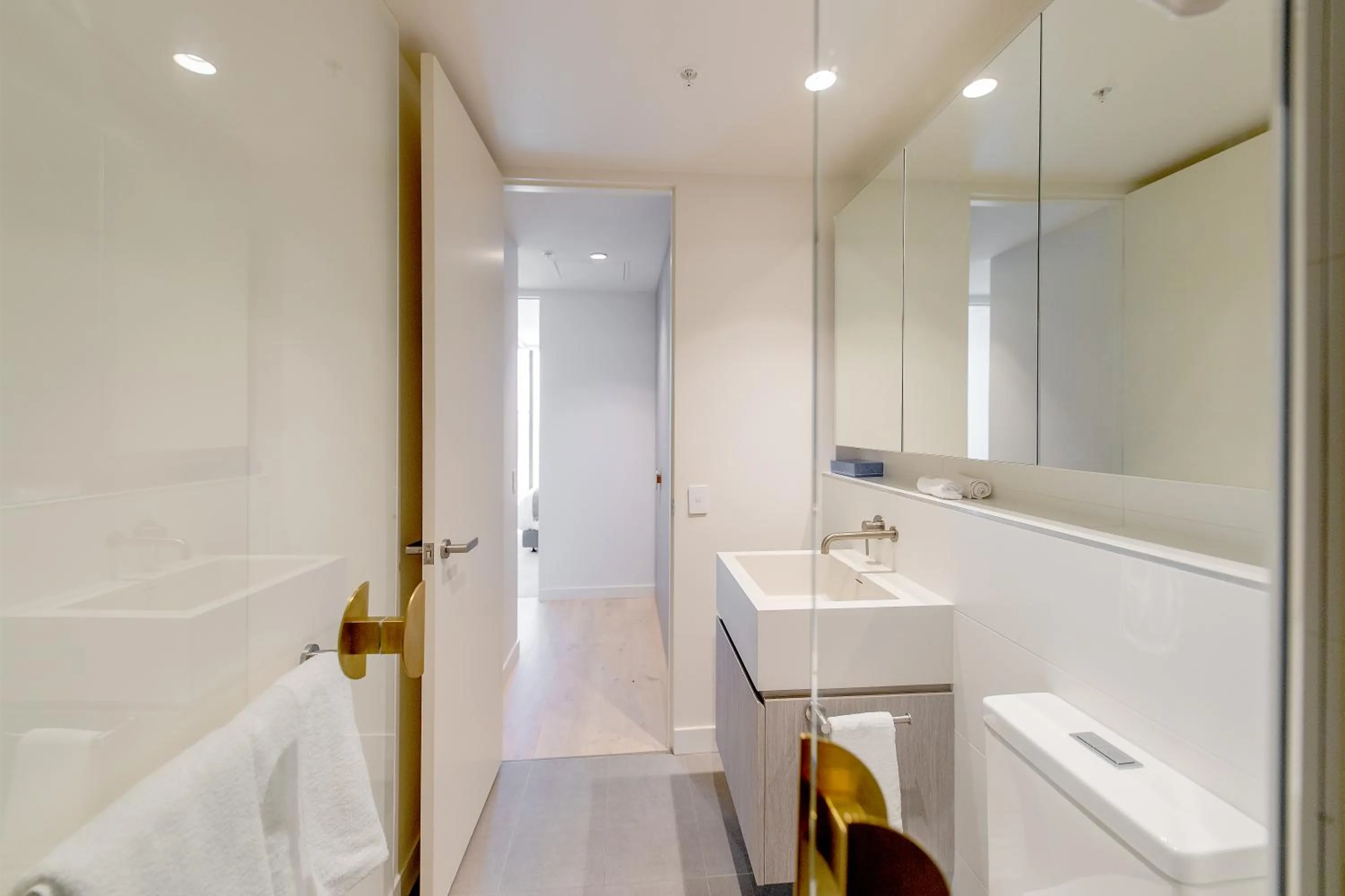 Bathroom in Realm Apartments by CLLIX