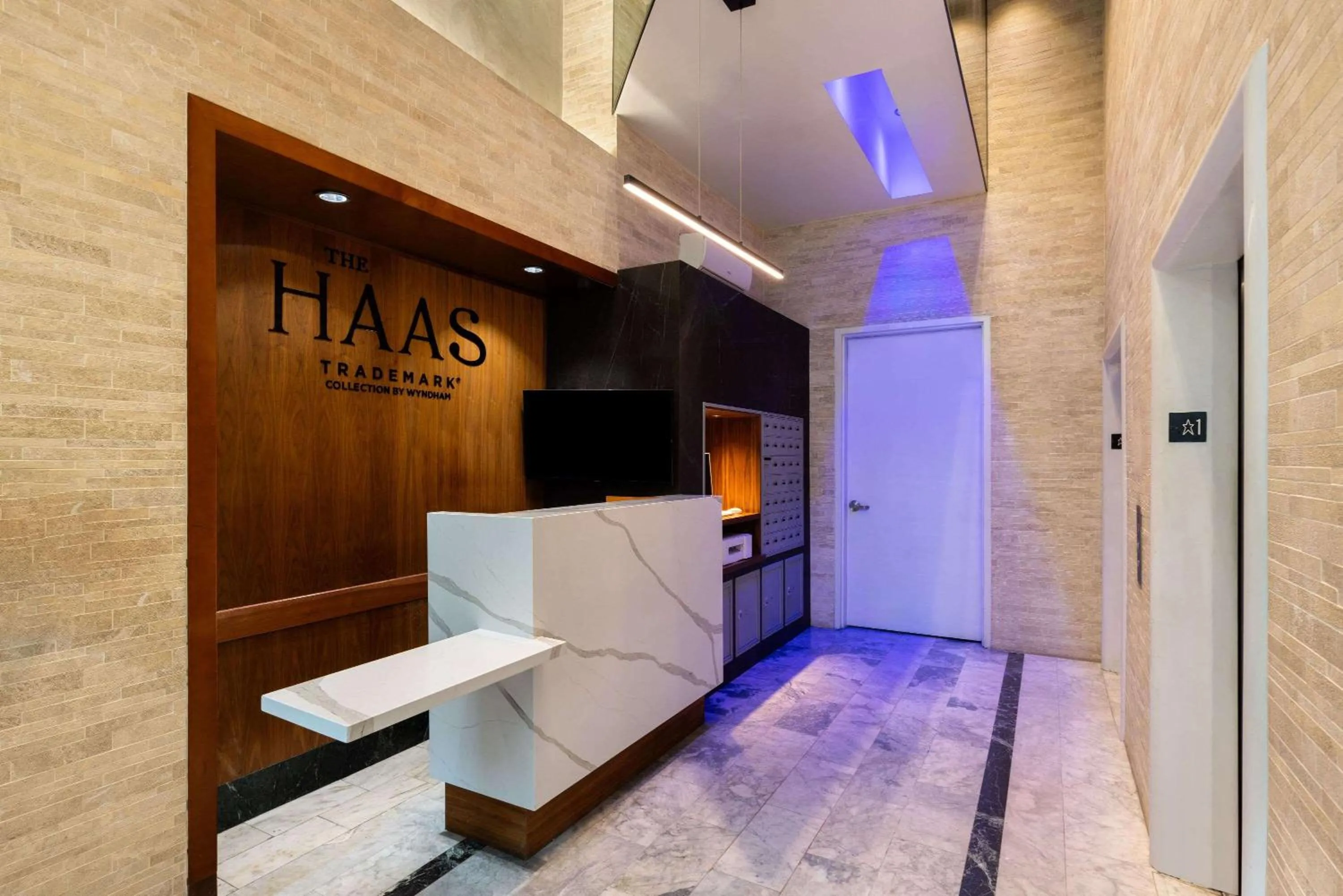 Lobby or reception in The Haas, Trademark Collection by Wyndham