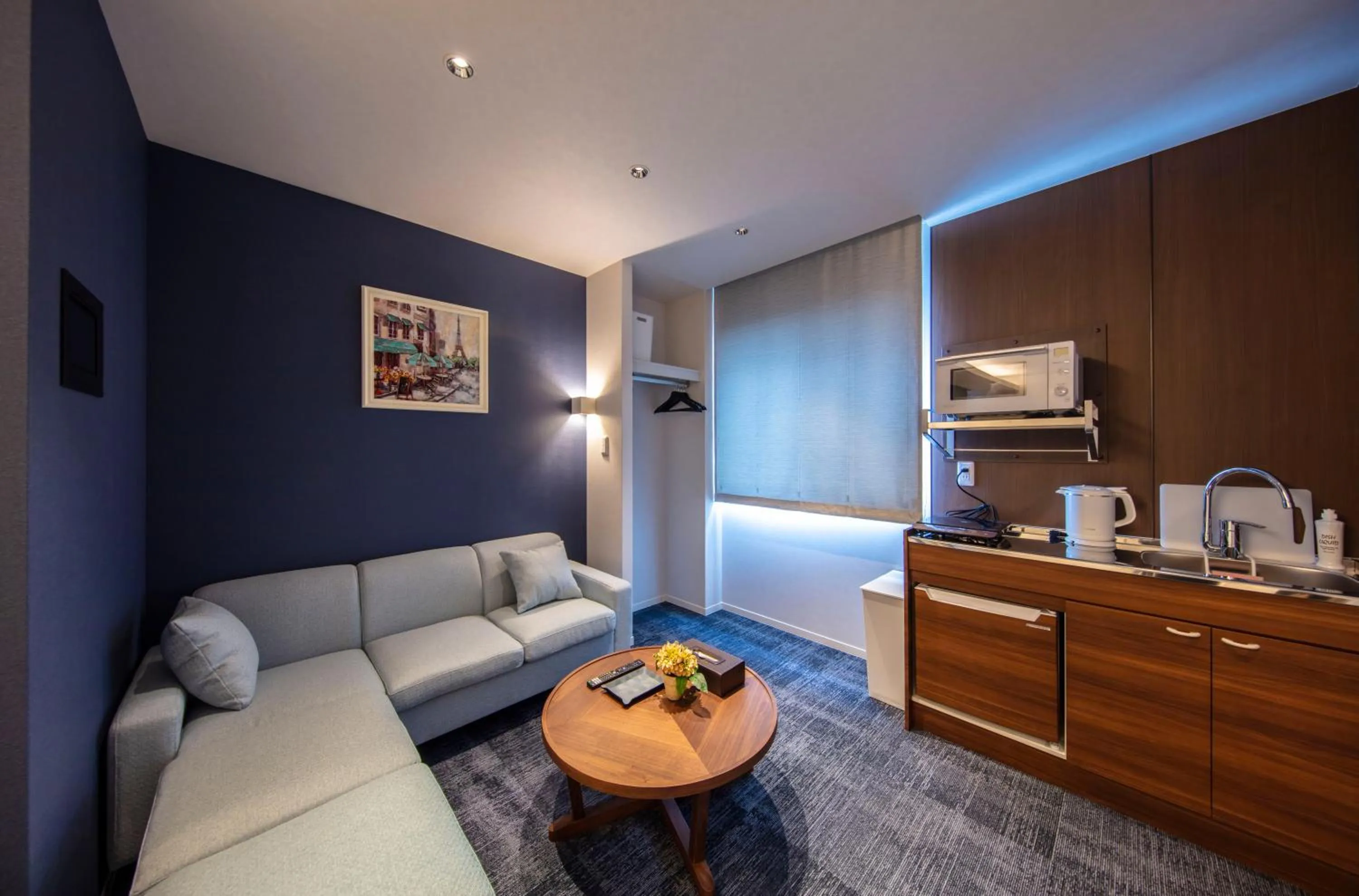 Photo of the whole room, Bed in GRAND BASE Okayama Ekimae