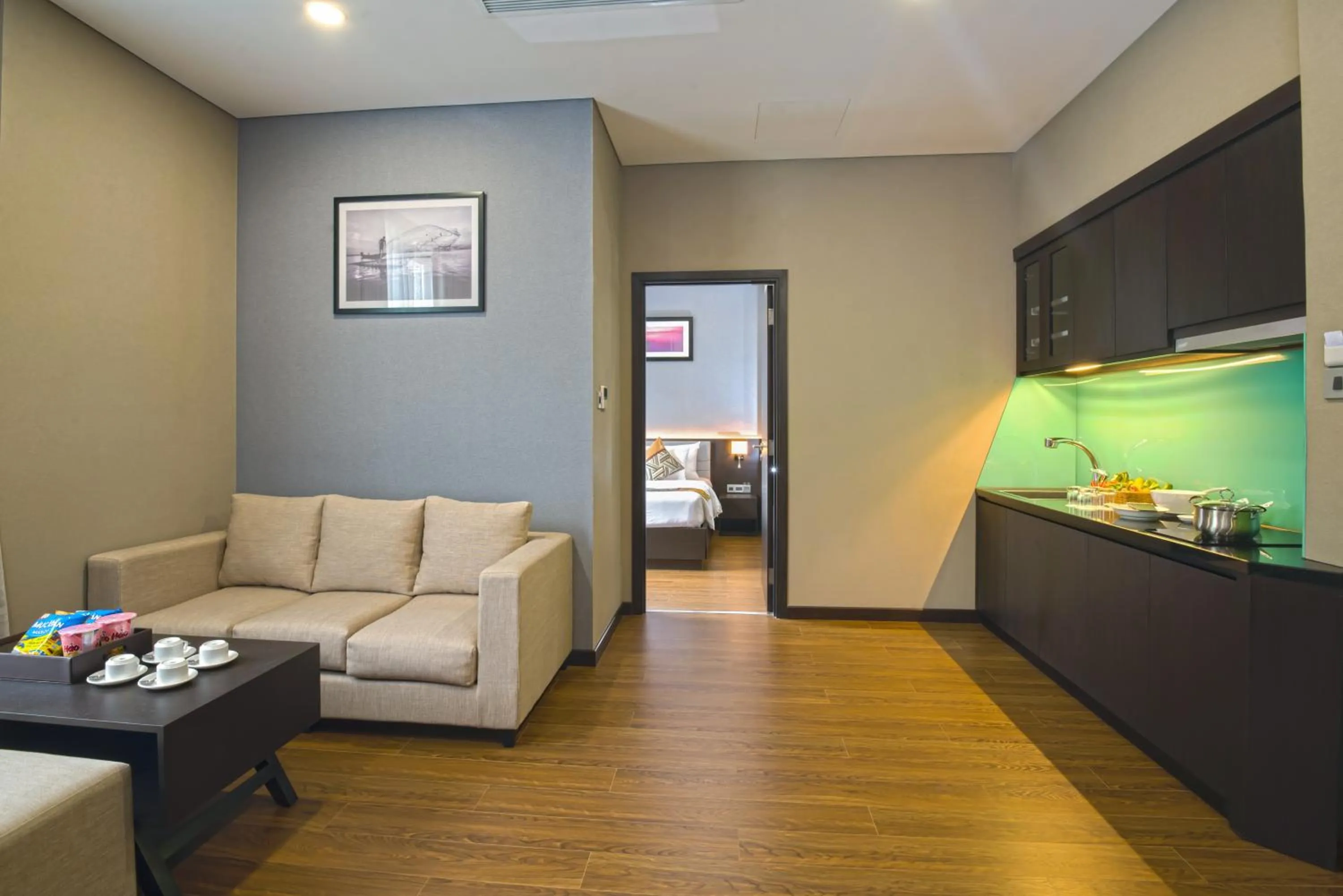 Kitchen or kitchenette in SK LEGEND VUNG TAU HOTEL