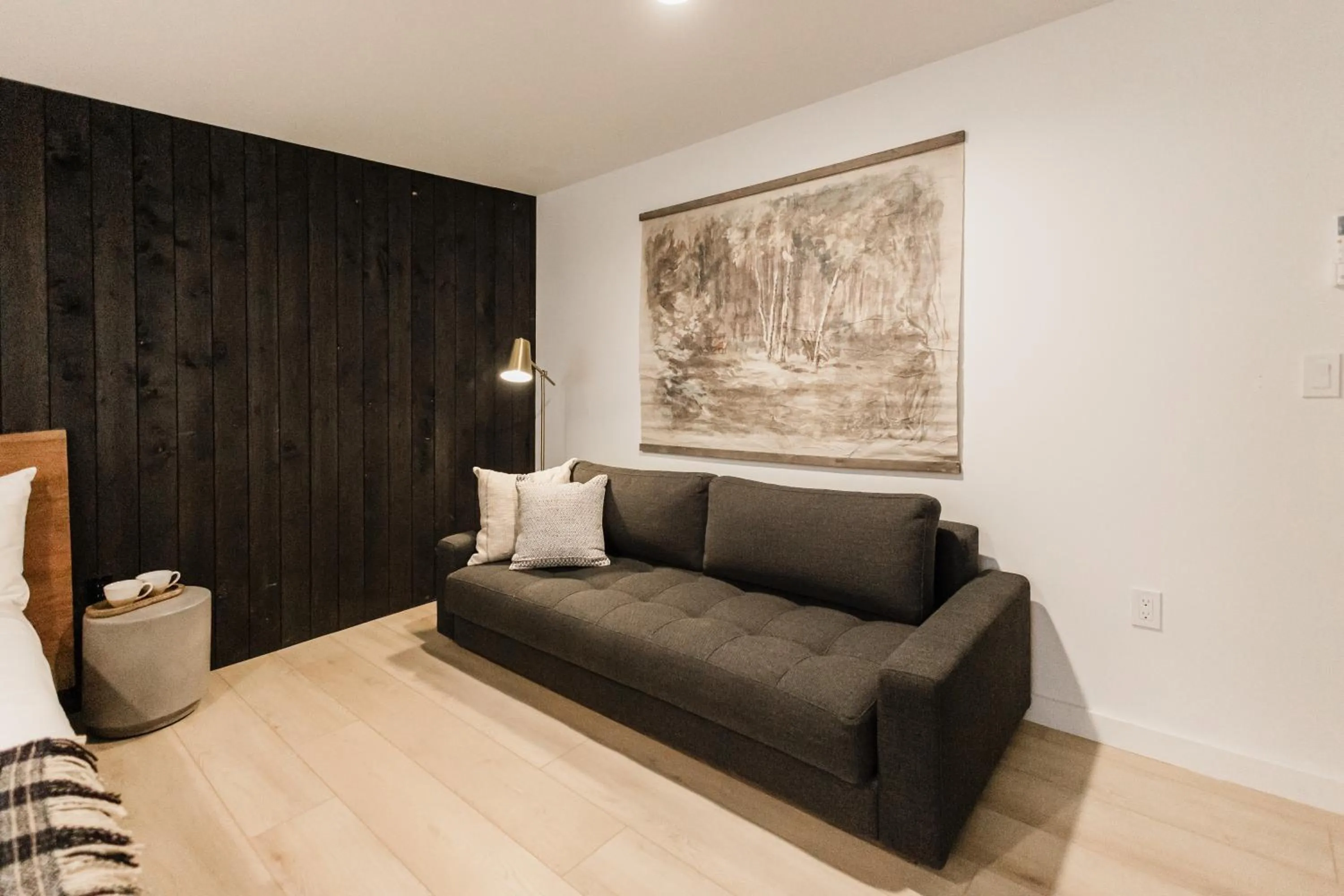 Seating area in Wonderstone at Glacier