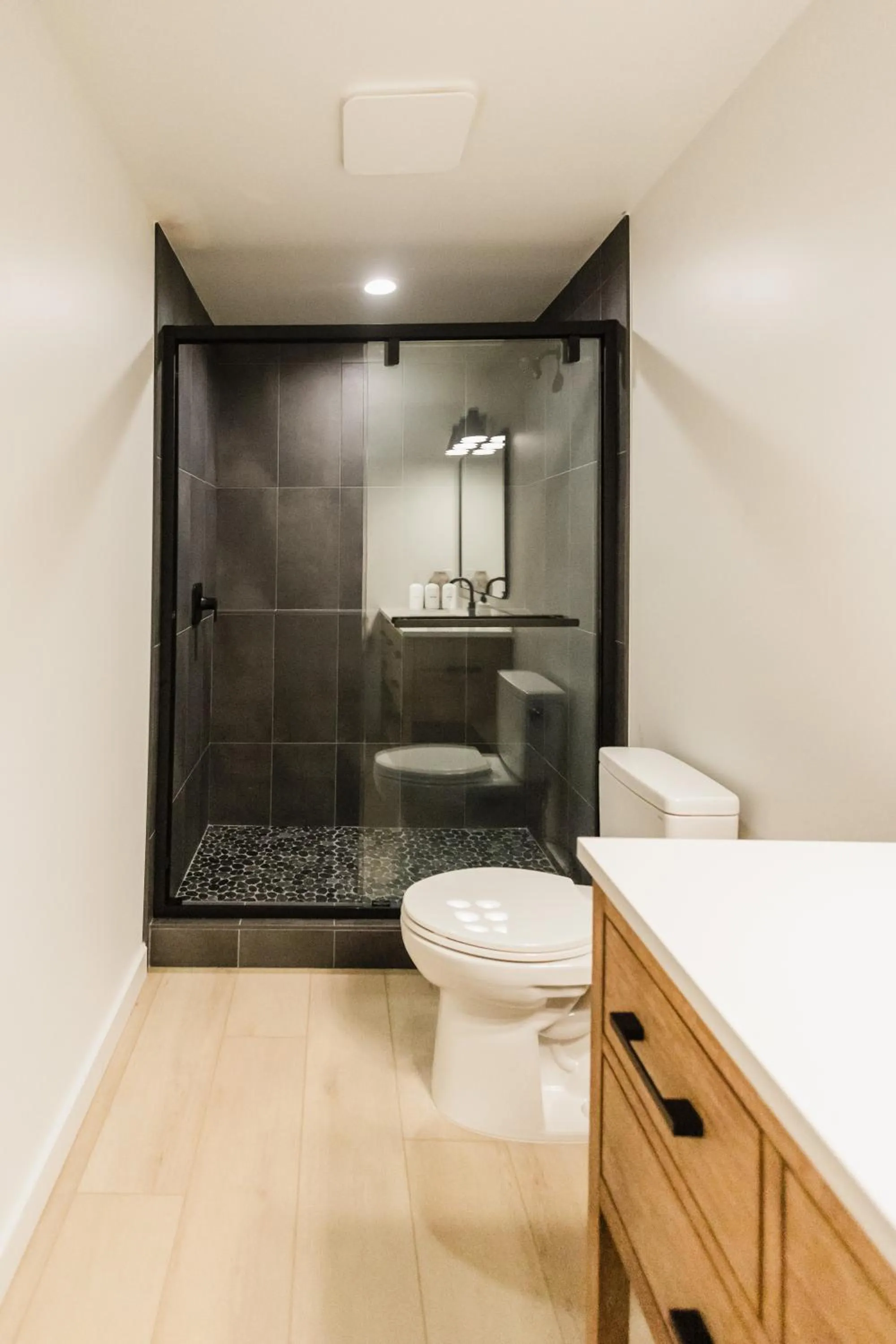 Shower in Wonderstone at Glacier