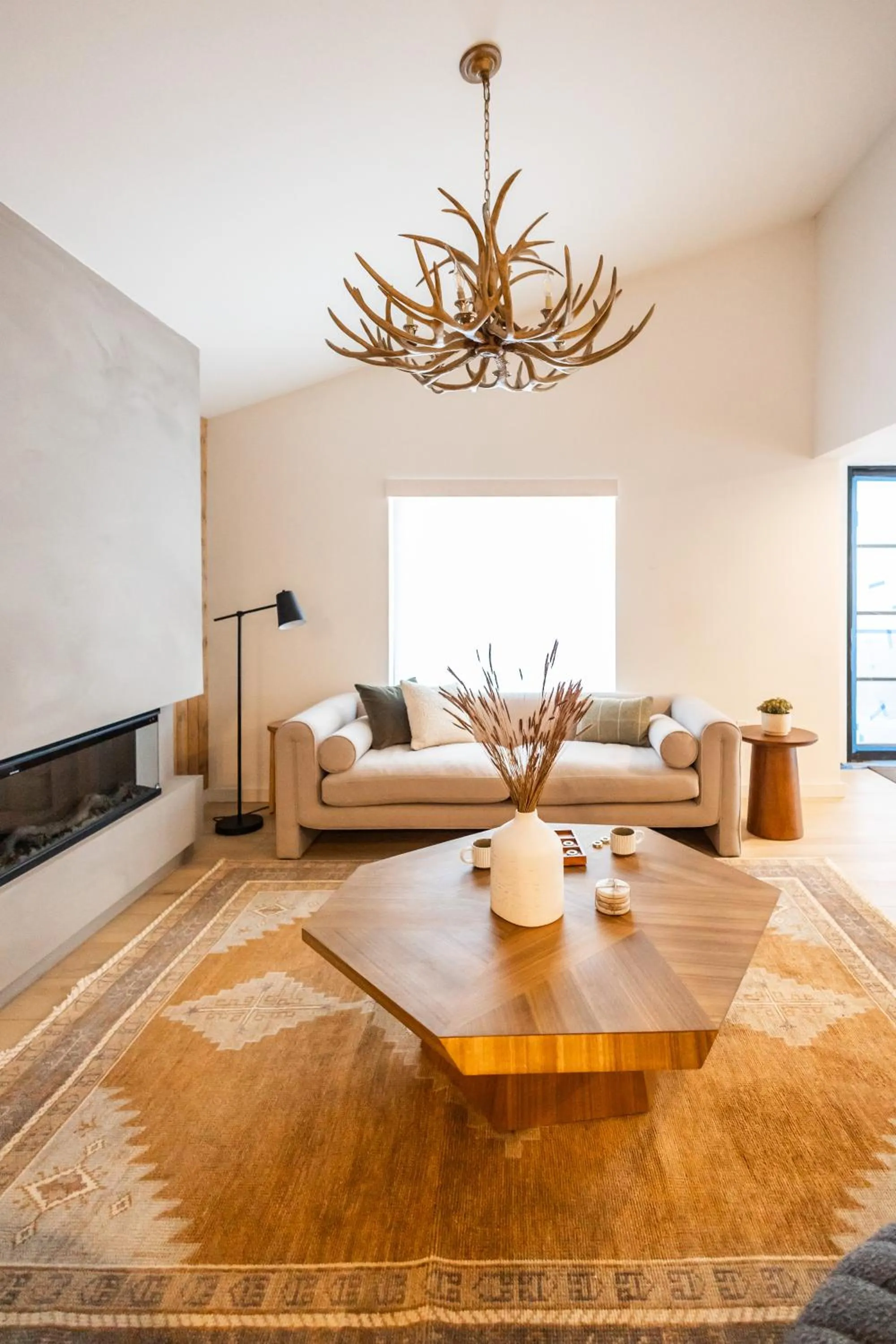 Seating area in Wonderstone at Glacier