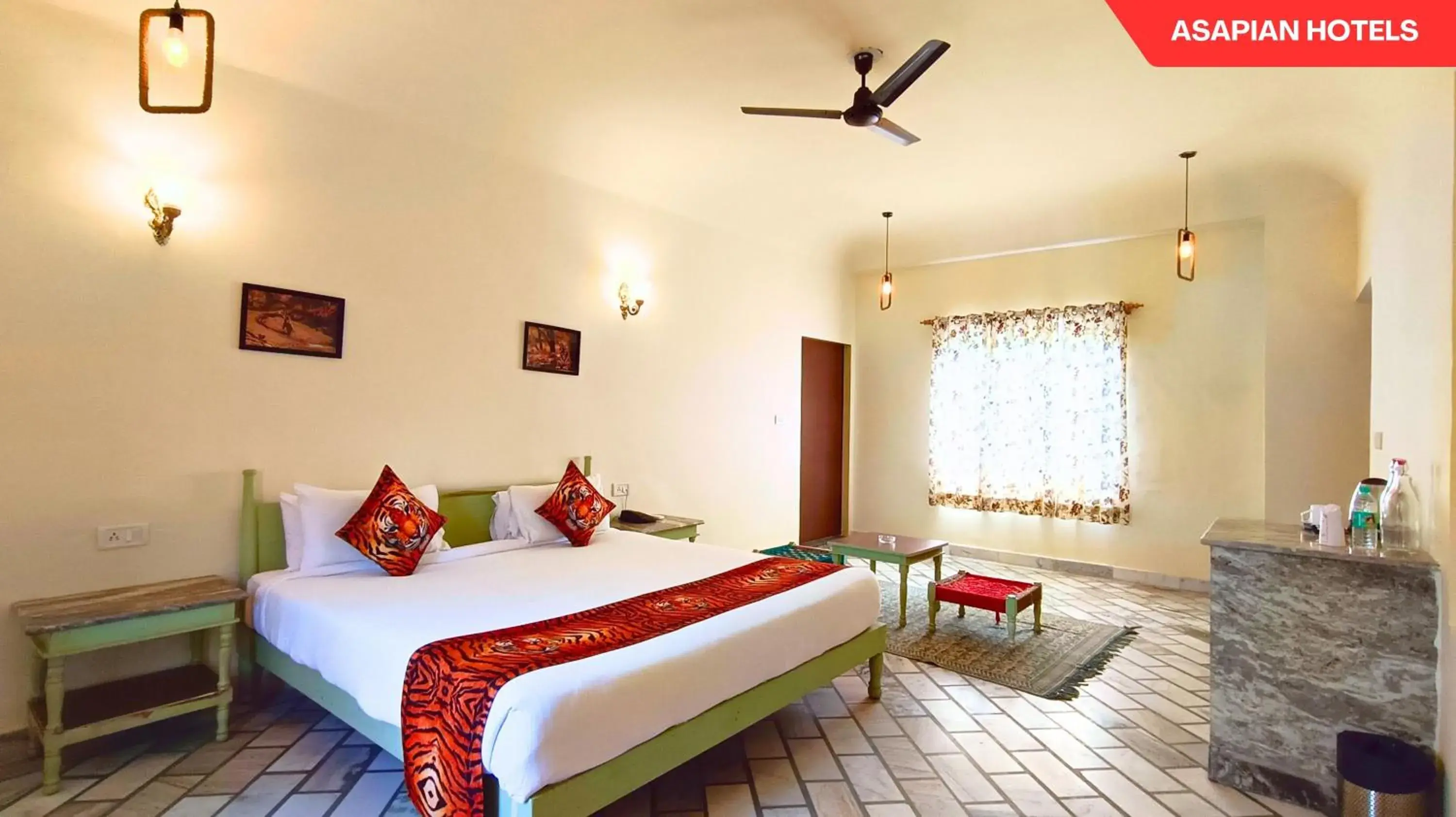 Deluxe Room in Anantvan Ranthambore By Greetoe Resorts Deluxe Room in Anantvan Ranthambore By Greetoe Resorts
