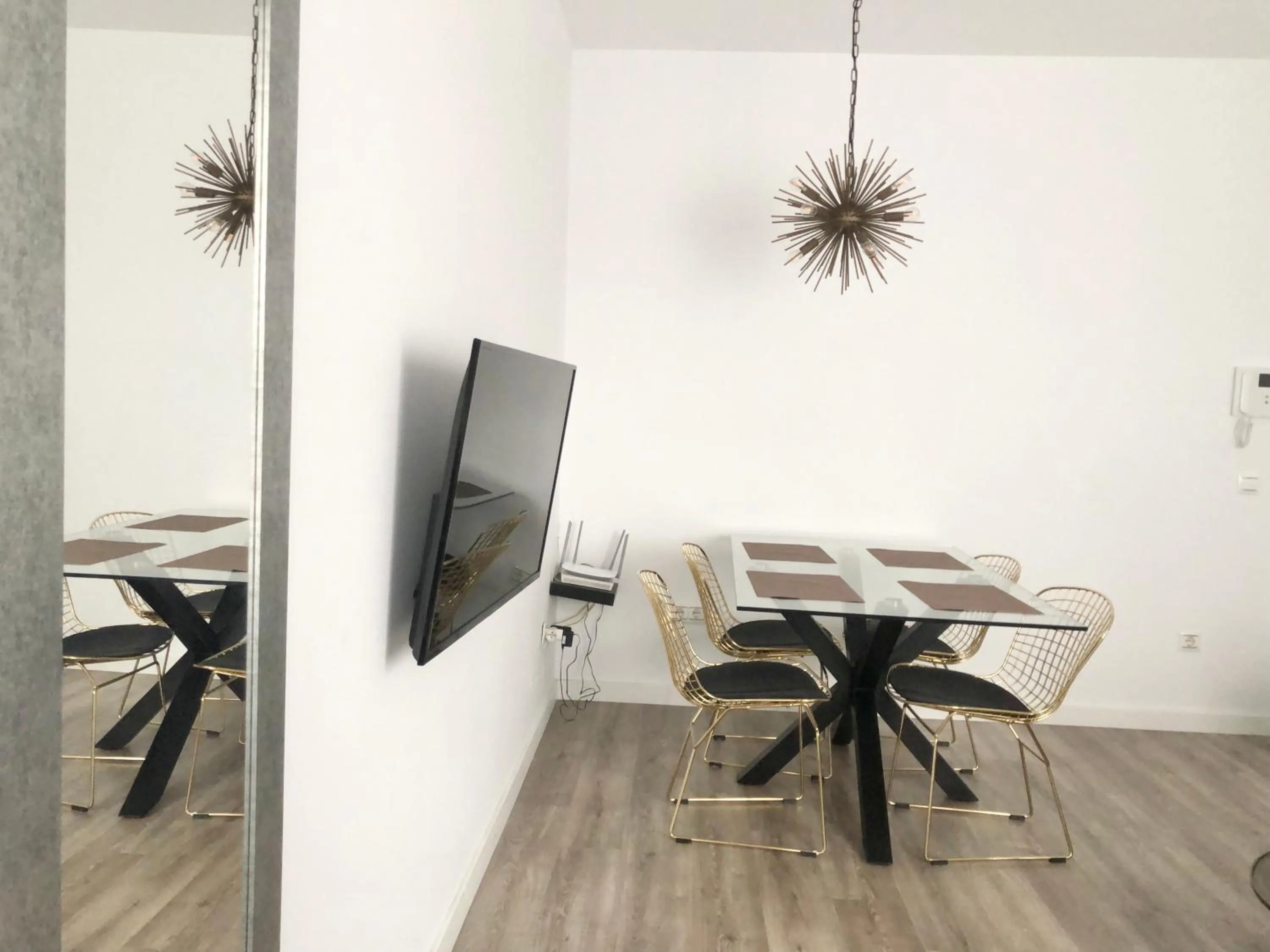 Living room in Suites La Merced