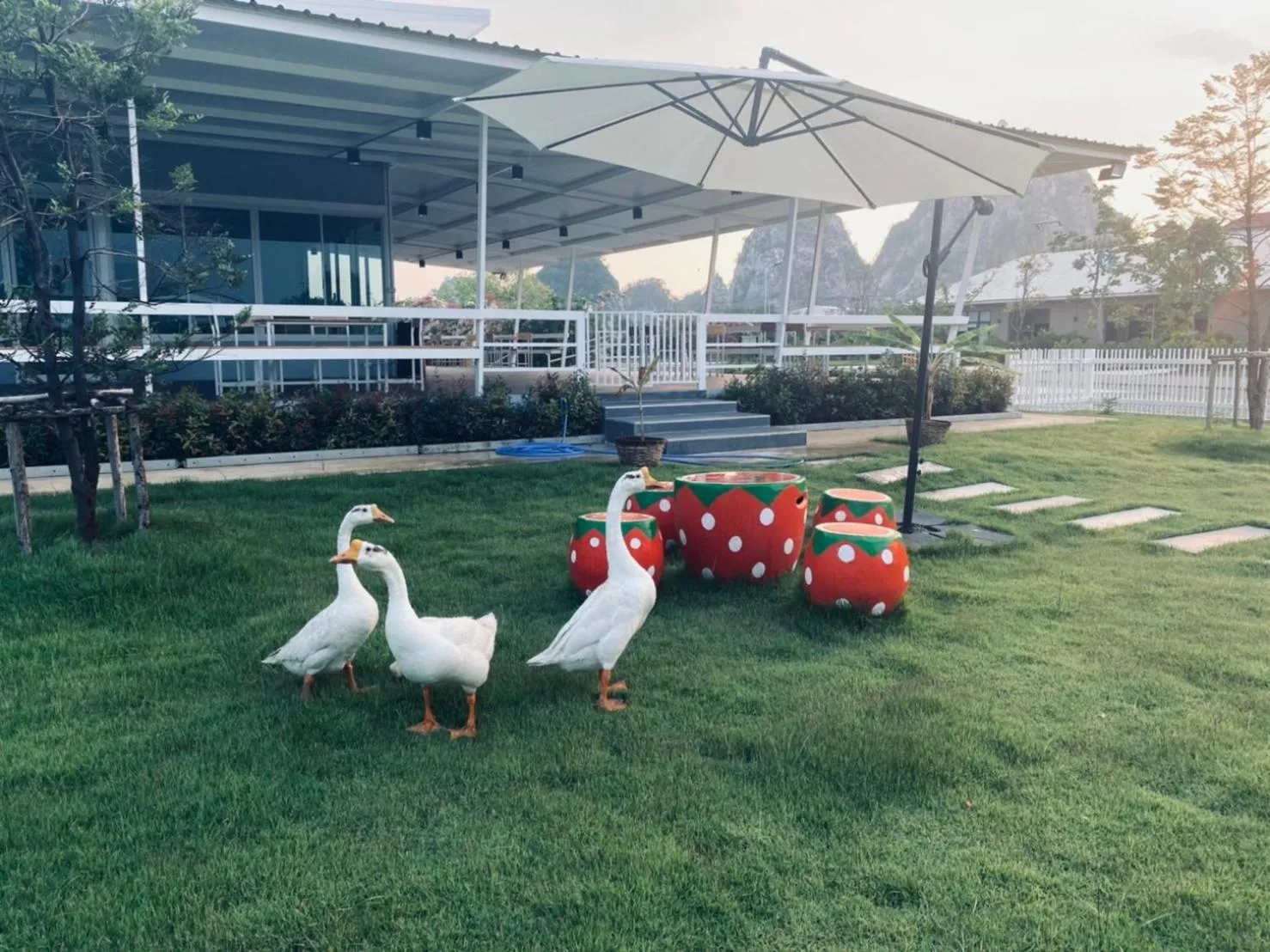 Natural landscape in Rock Resort Ratchaburi