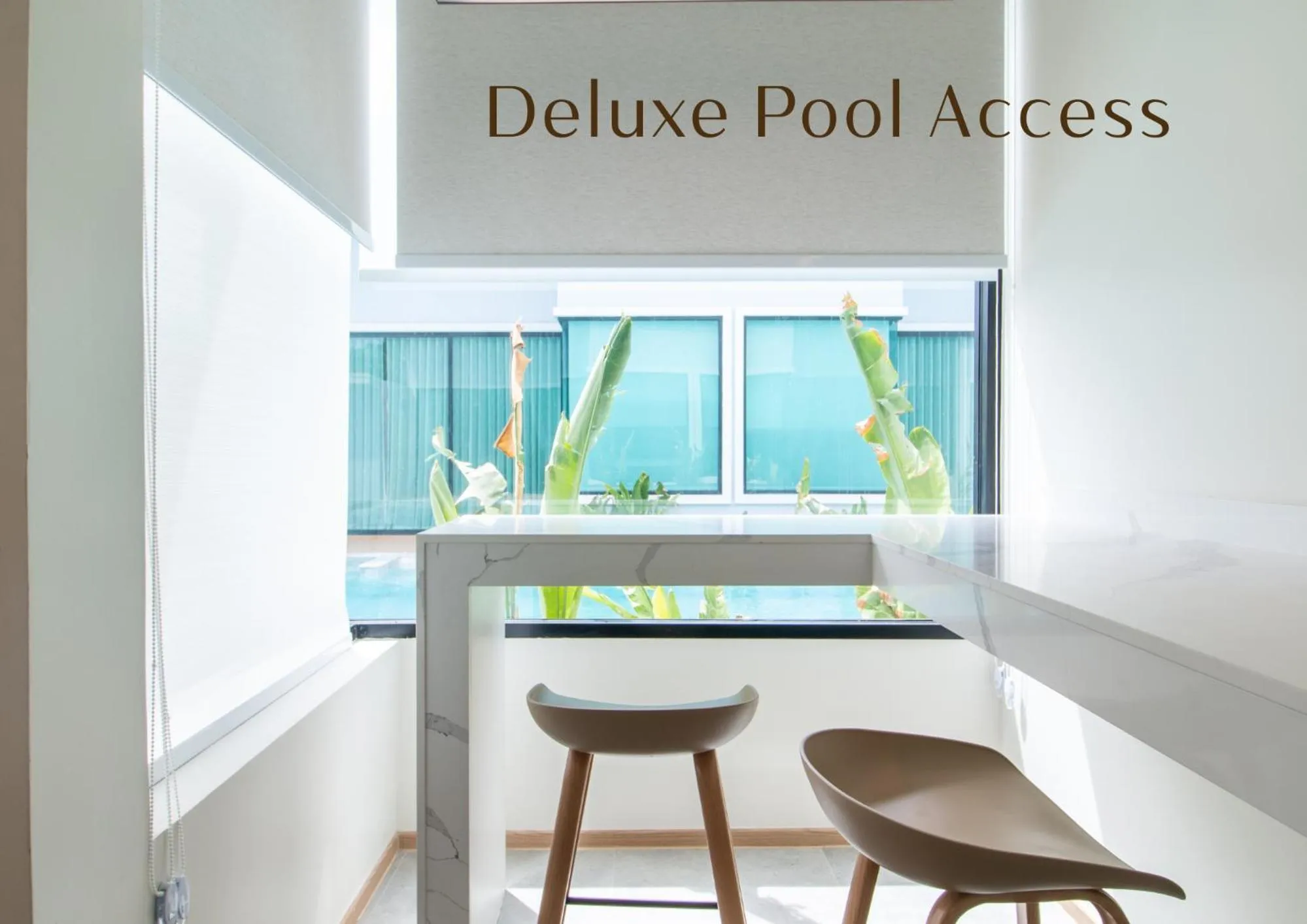 Pool view in Rock Resort Ratchaburi